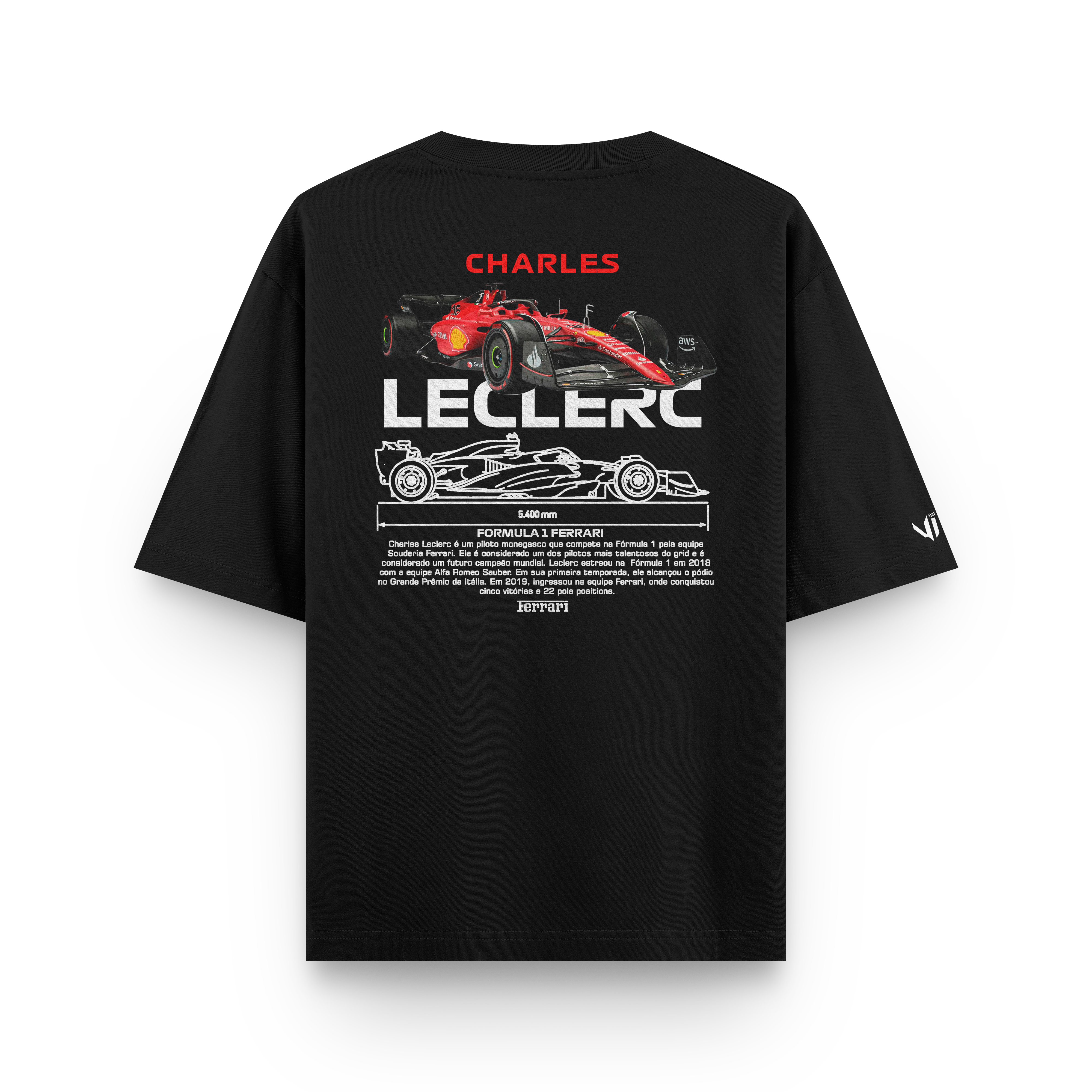 Charles Leclerc Oversized T-Shirt