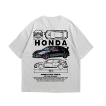 Camiseta Oversized Civic Type R
