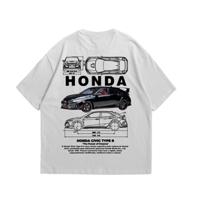 Camiseta Oversized Civic Type R