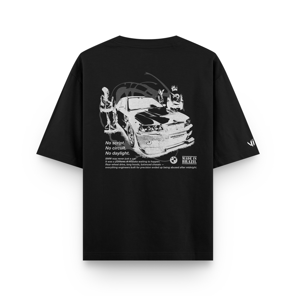 Camiseta Oversized BMW Wanted