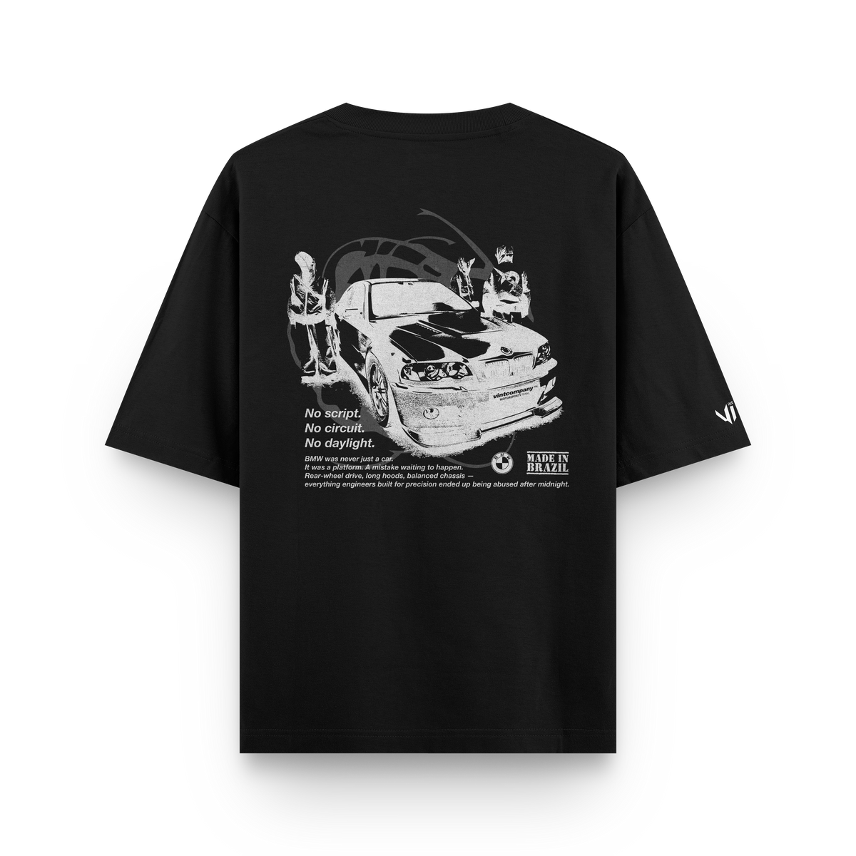 Camiseta Oversized BMW Wanted