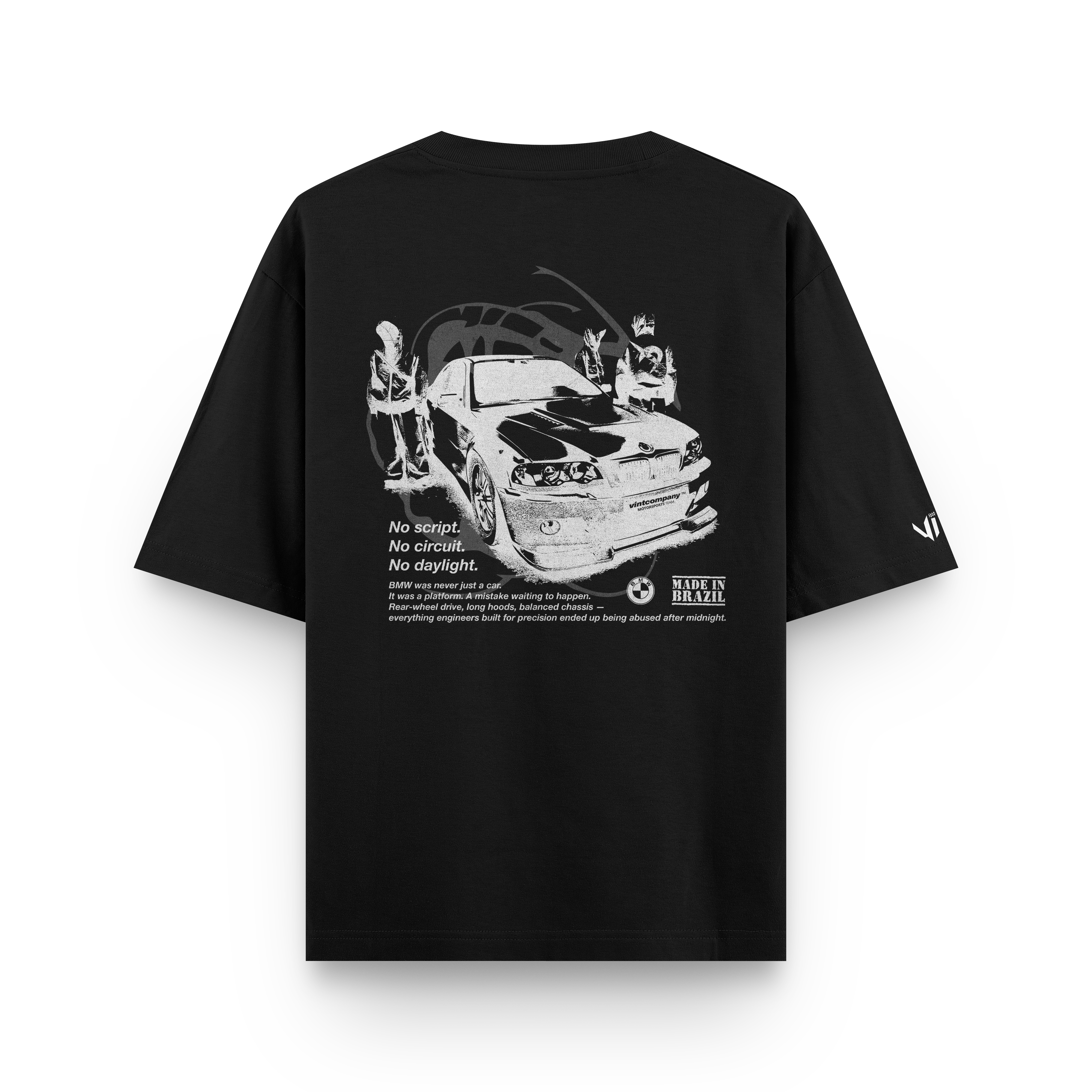 Camiseta Oversized BMW Wanted