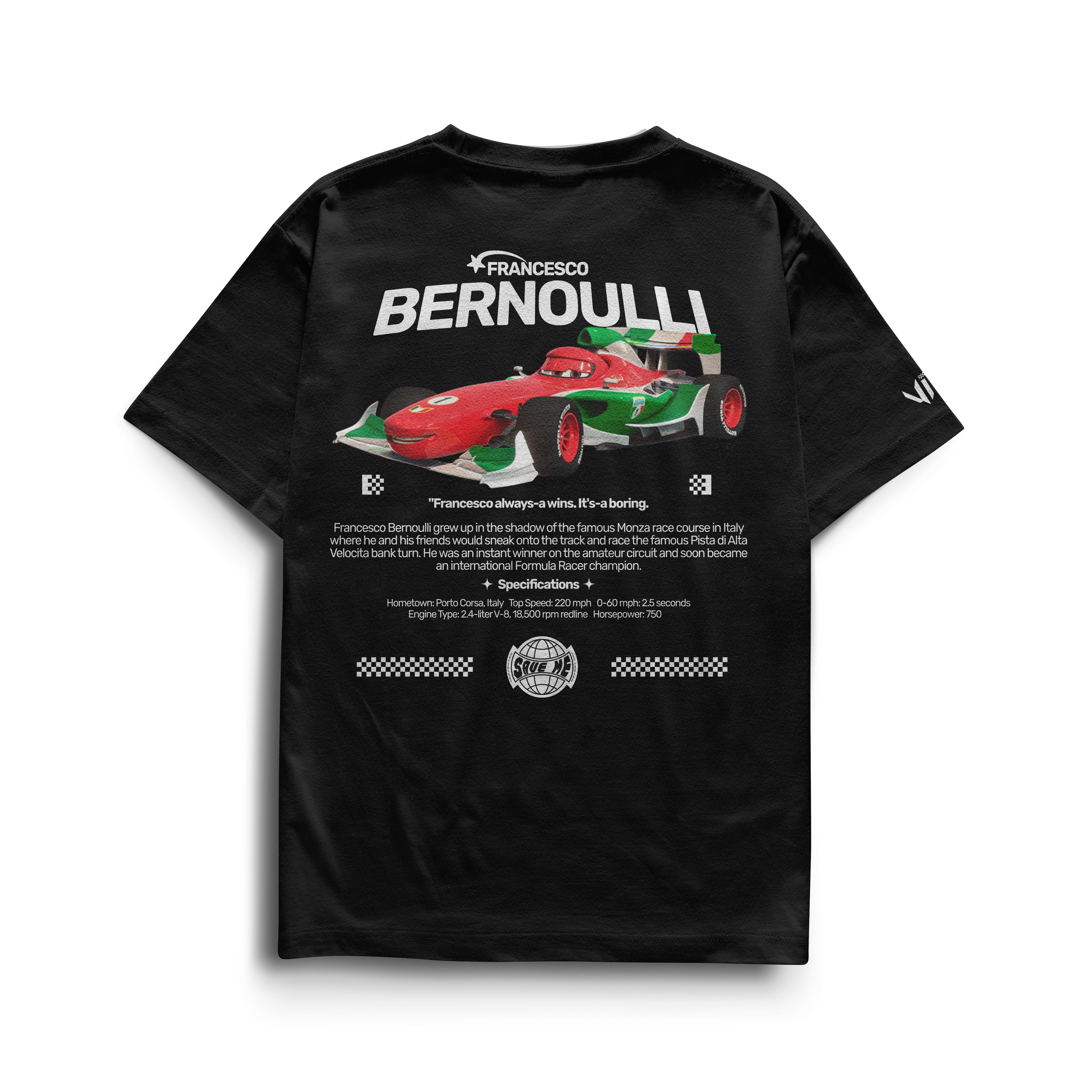 Camiseta Bernoulli Cars