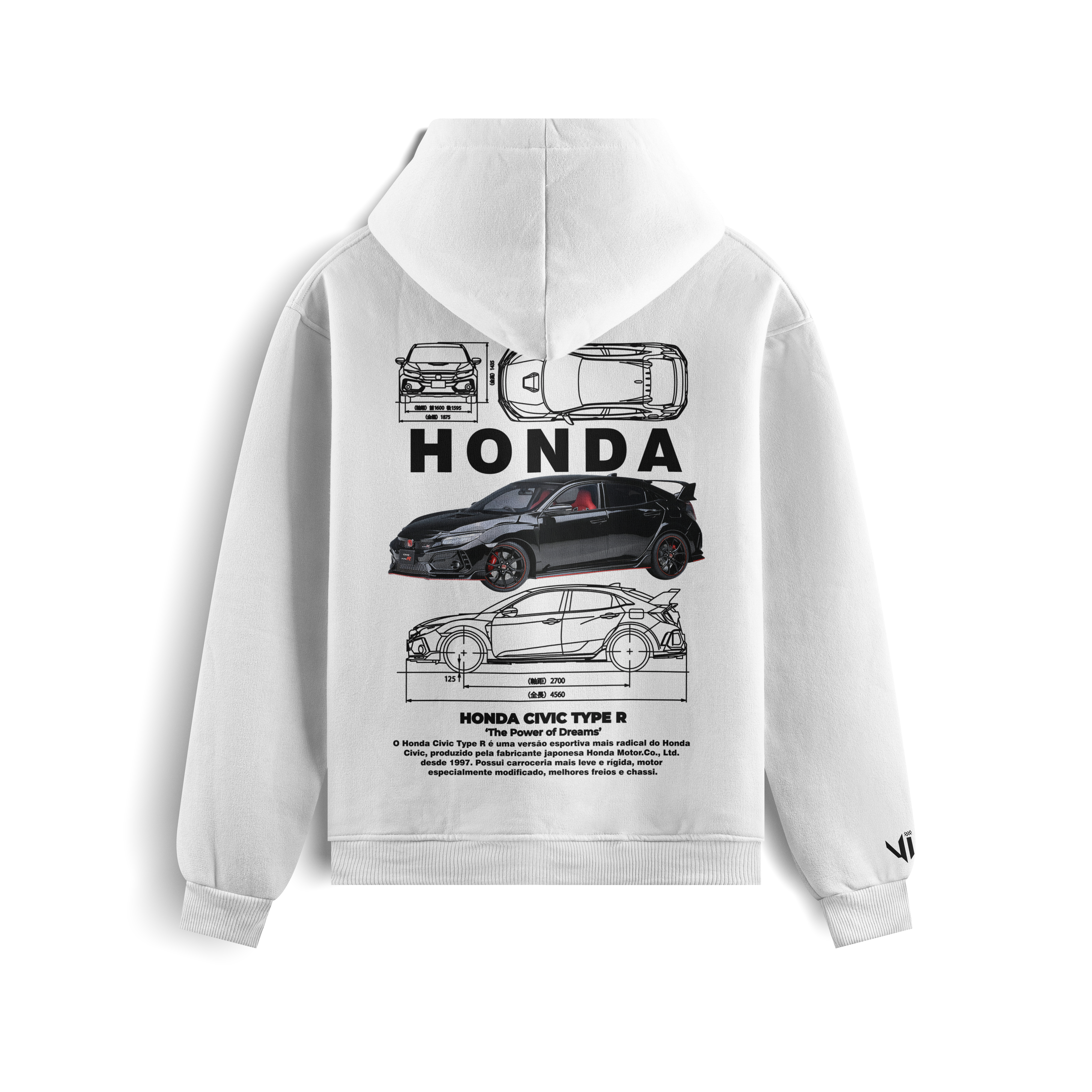 Moletom Civic Type R