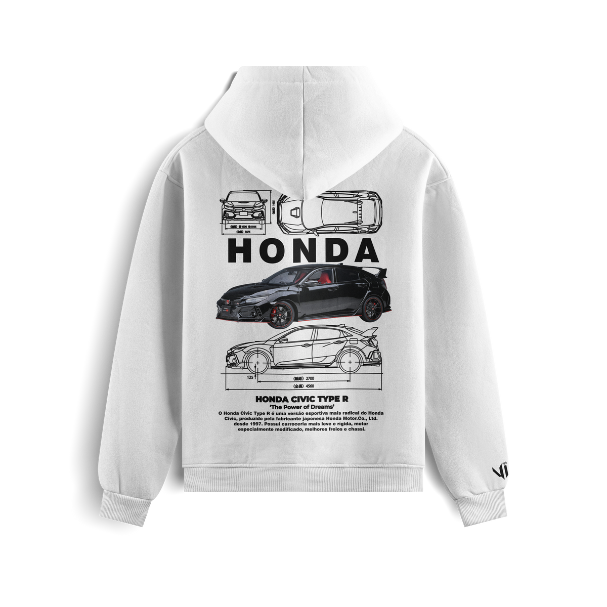 Moletom Civic Type R