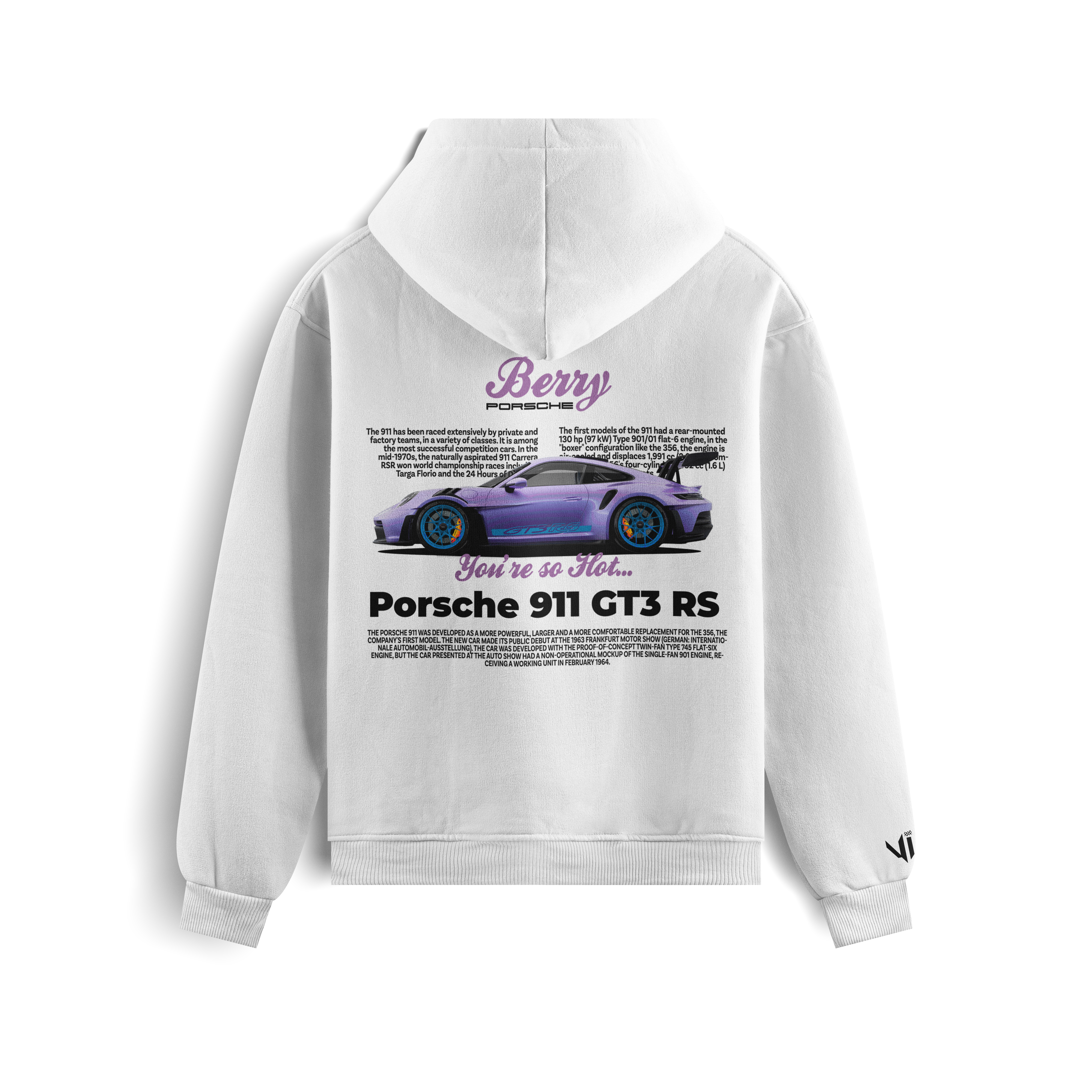 Moletom Porsche Berry