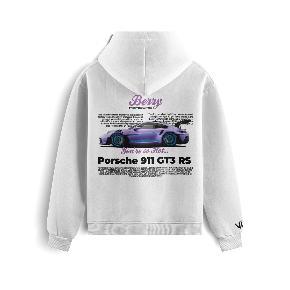 Moletom Porsche Berry
