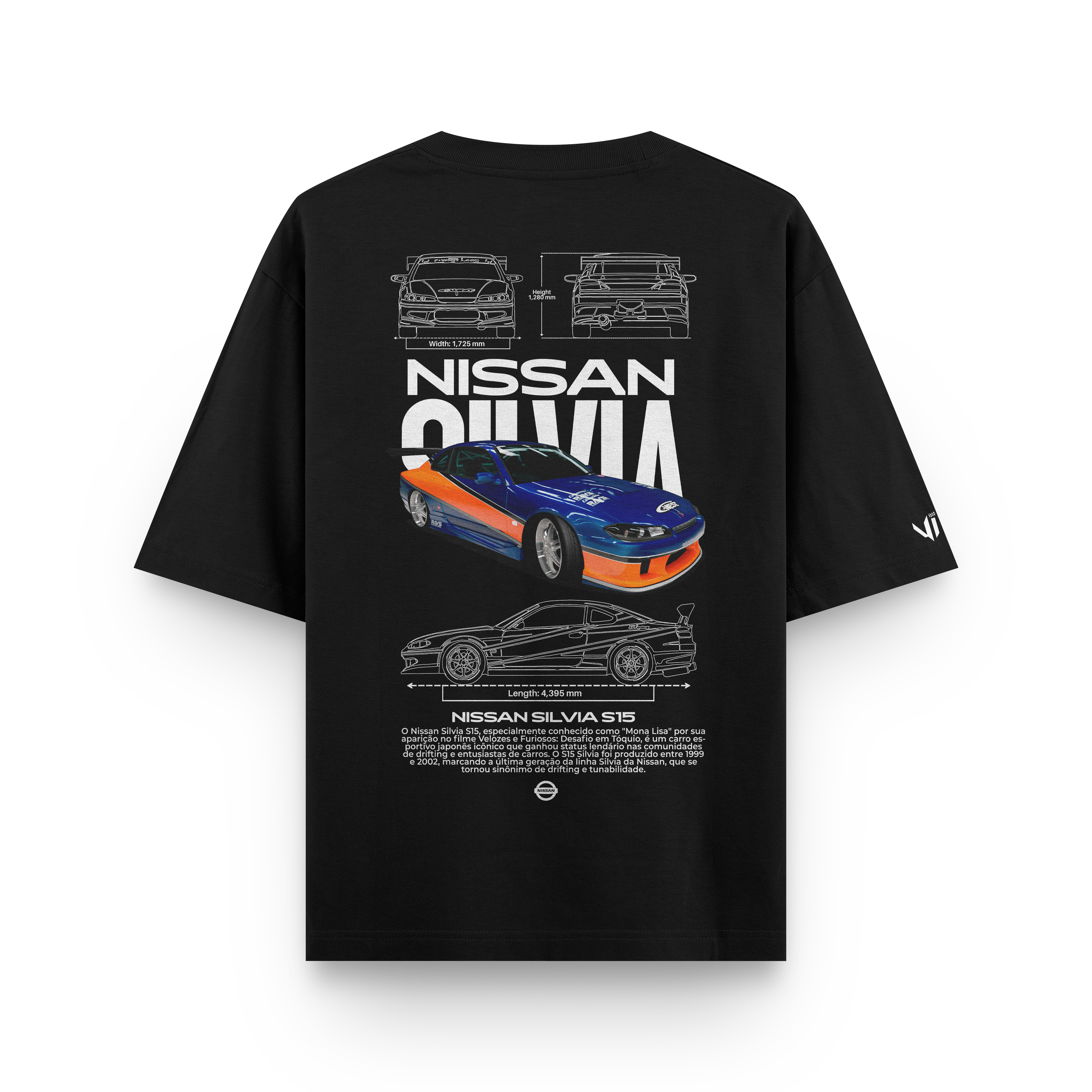 Camiseta Oversized Silvia S15