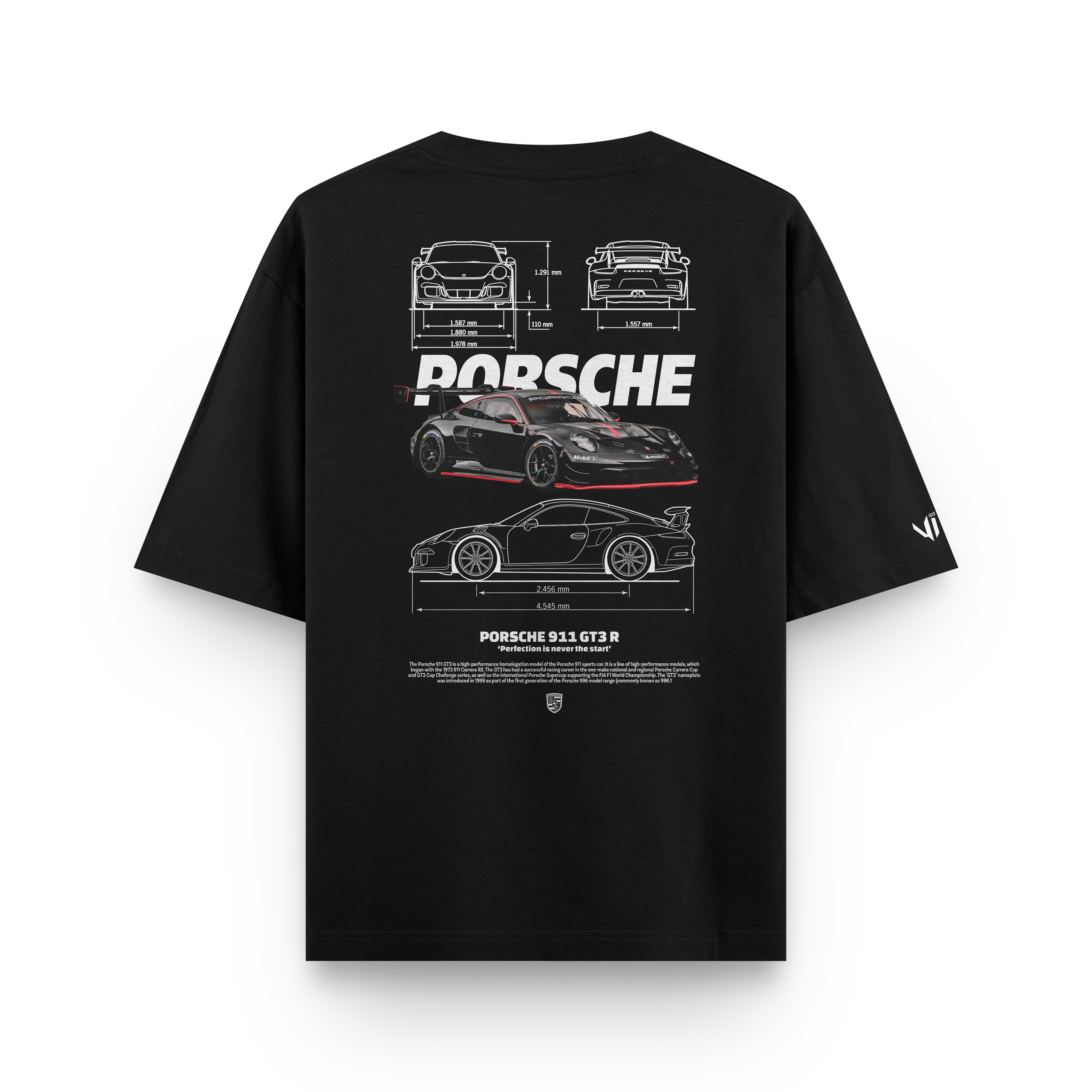 Oversized Porsche GT3 RS T-Shirt