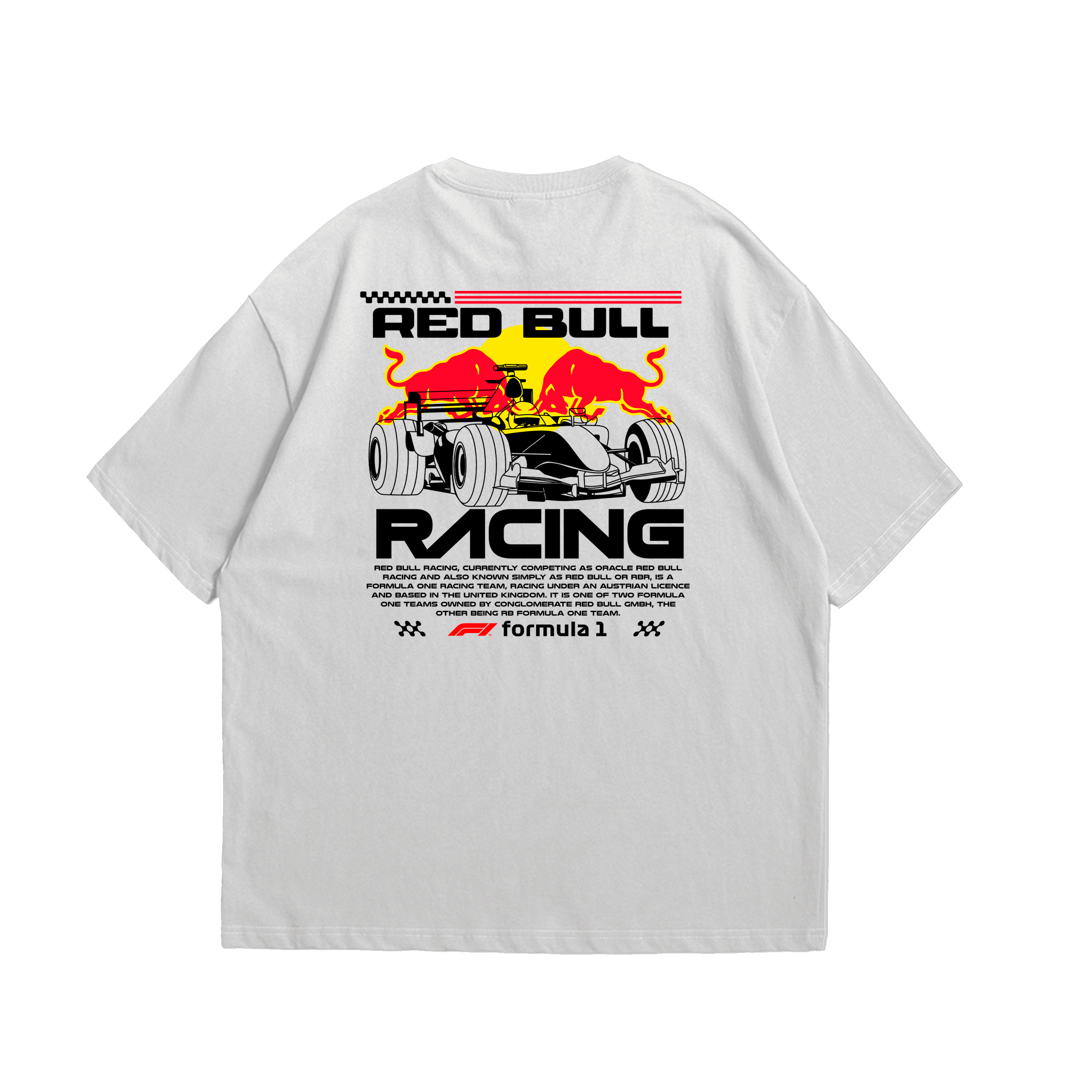 Camiseta Oversized Red Bull Racing F1