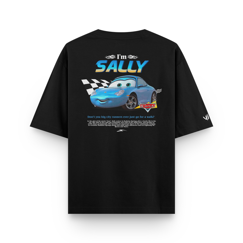 Camiseta Oversized I´m Sally Cars