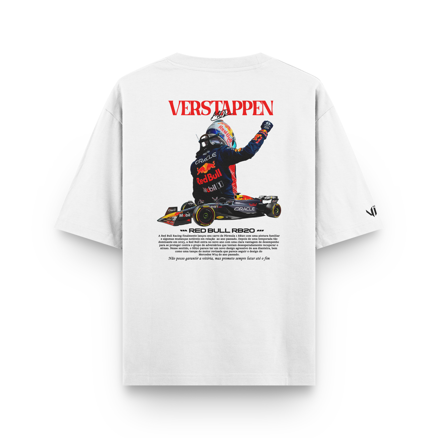 Camiseta Oversized Verstappen