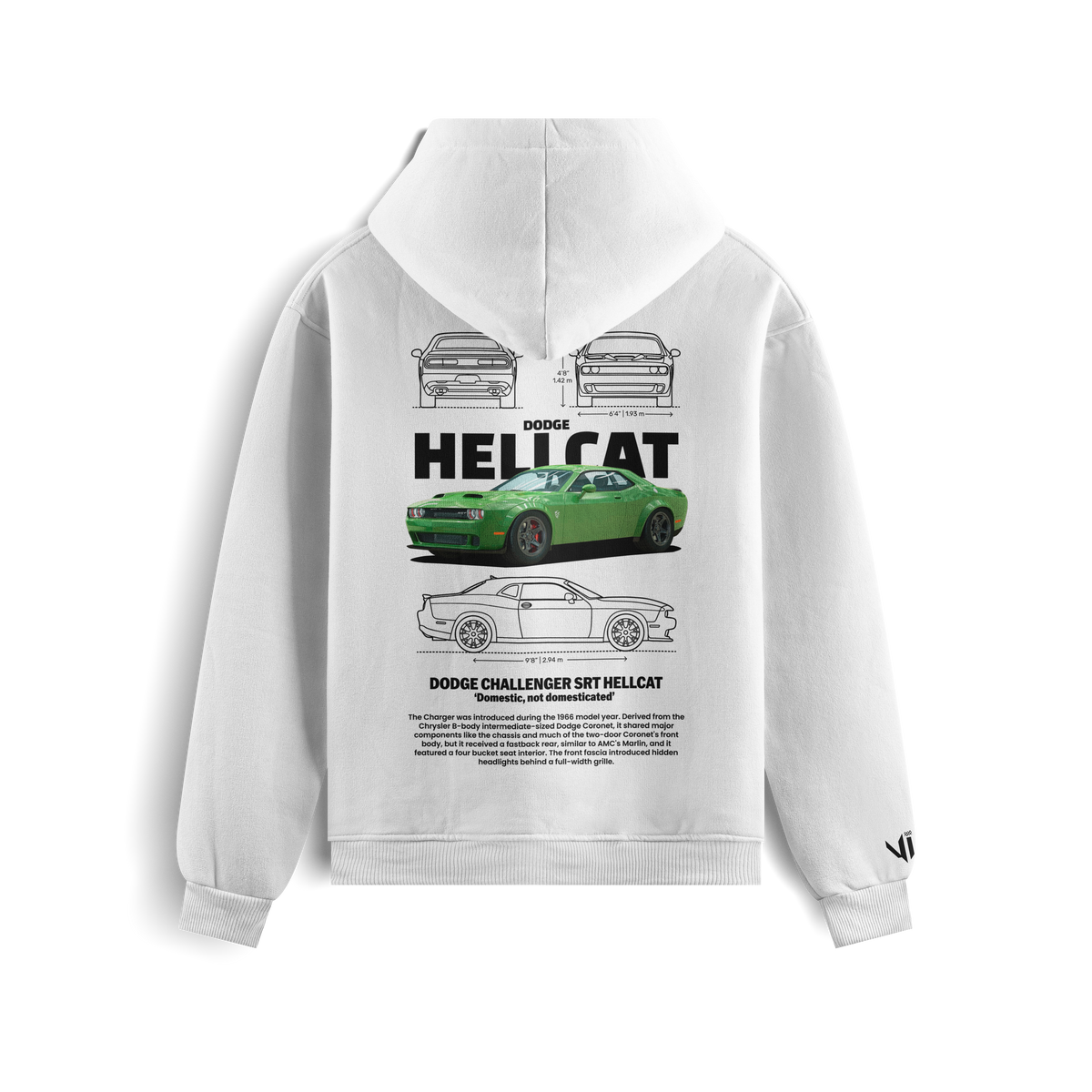 Moletom Dodge Hellcat