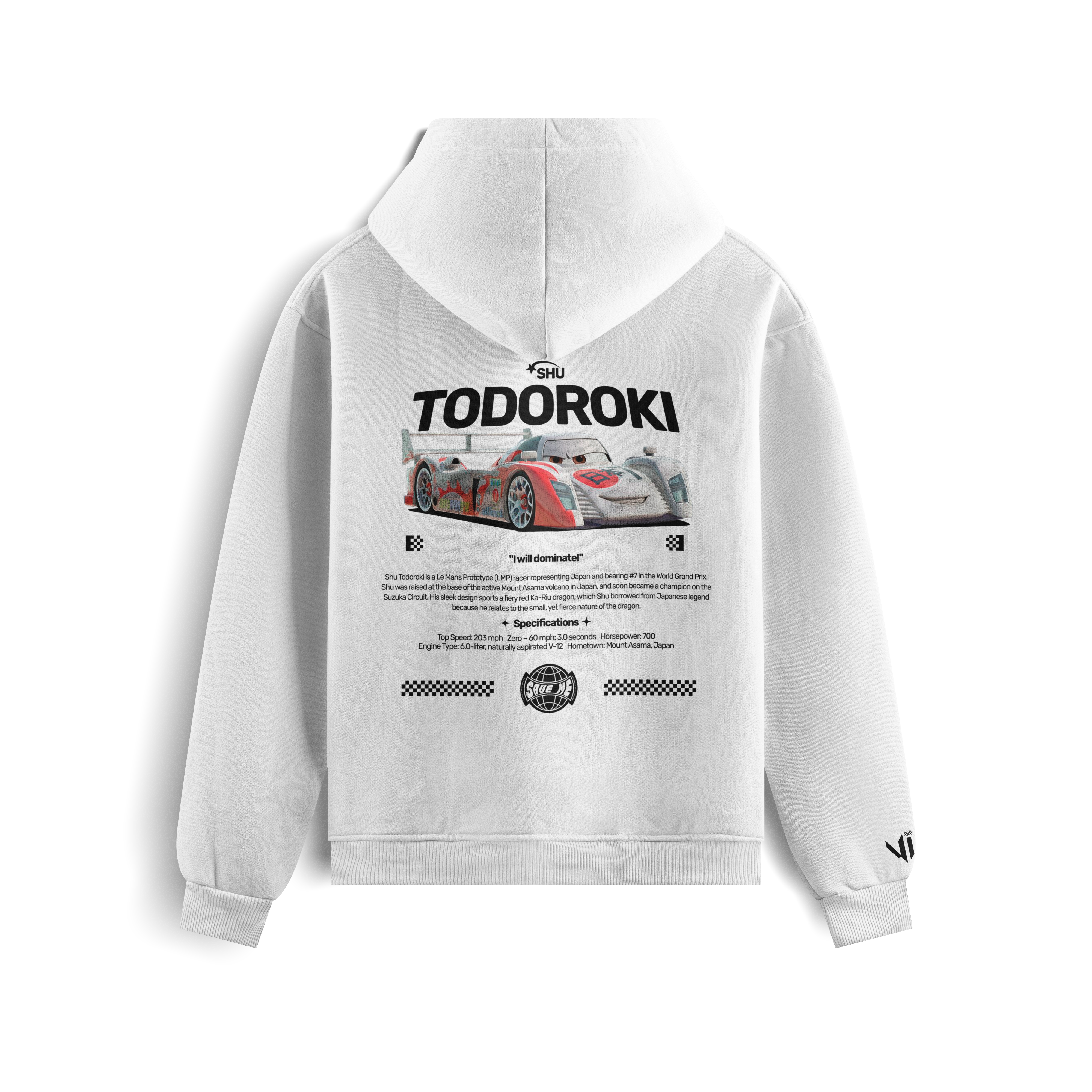 Moletom Todoroki Cars