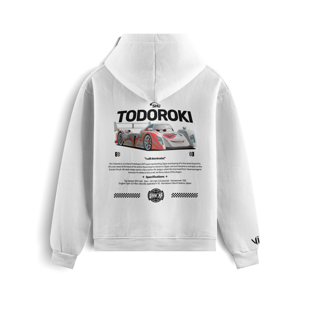 Moletom Todoroki Cars