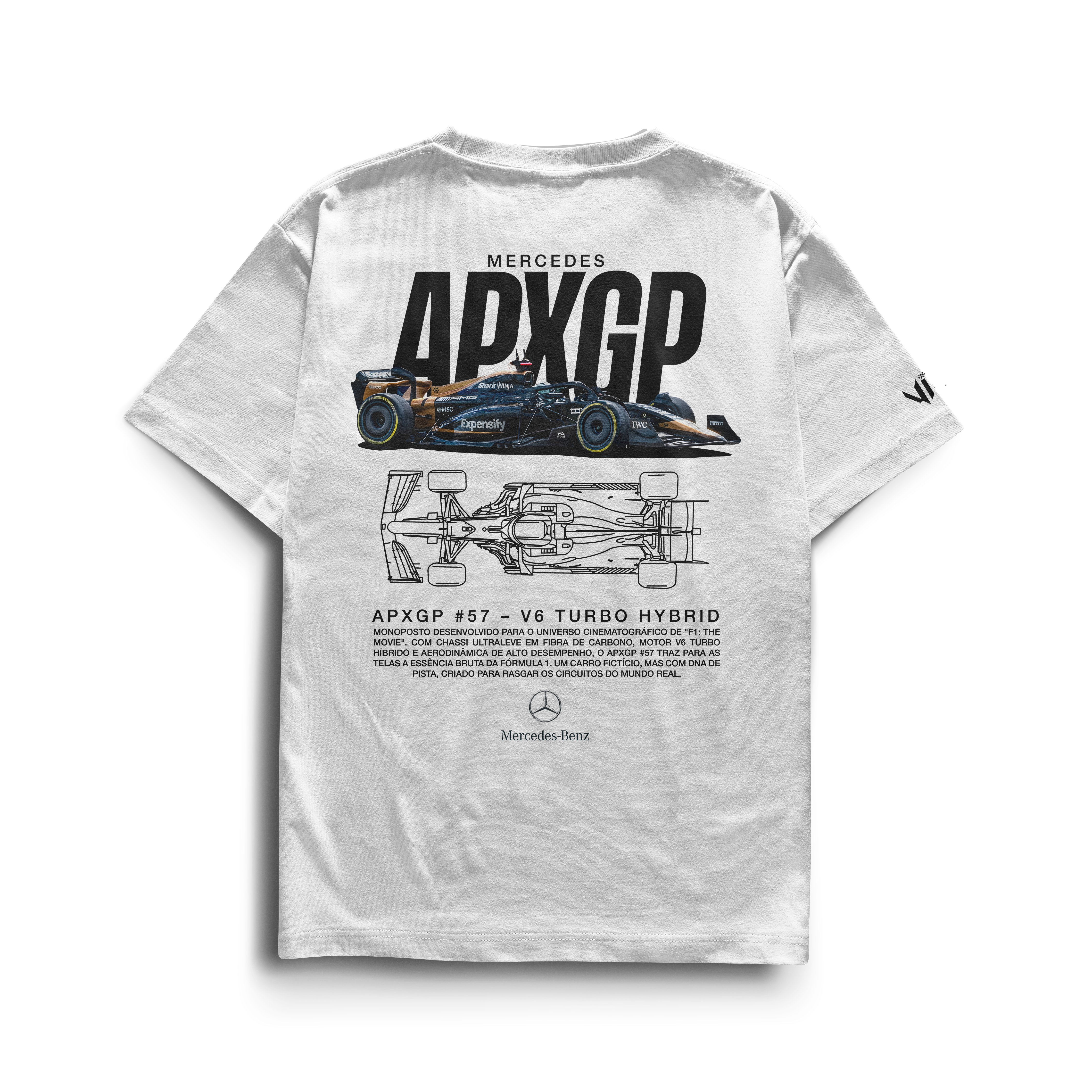 Camiseta APXGP Mercedes F1