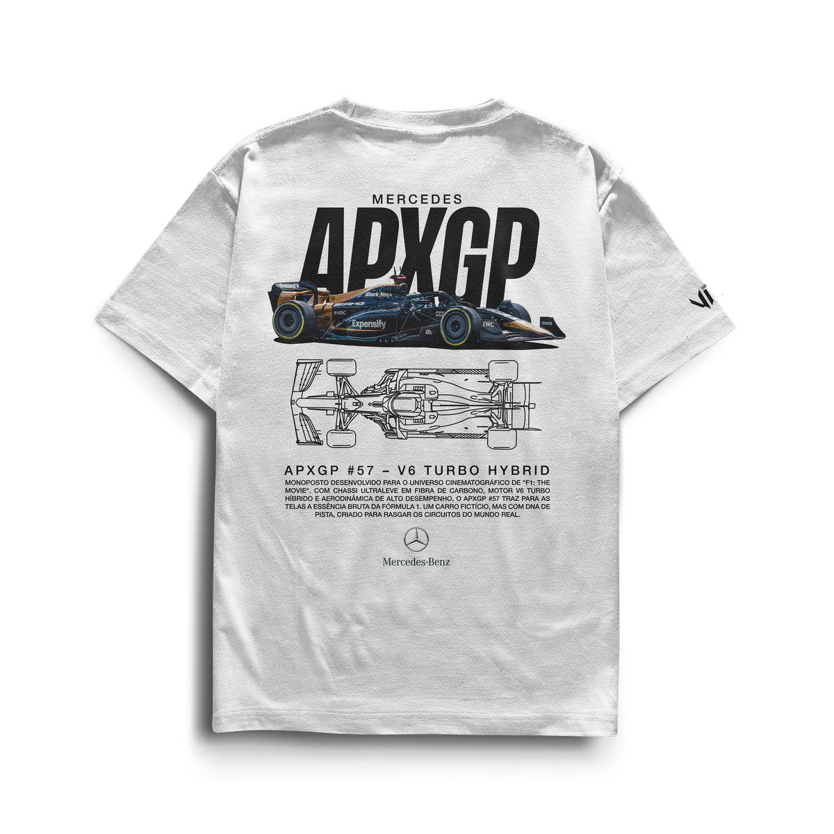 Camiseta APXGP Mercedes F1