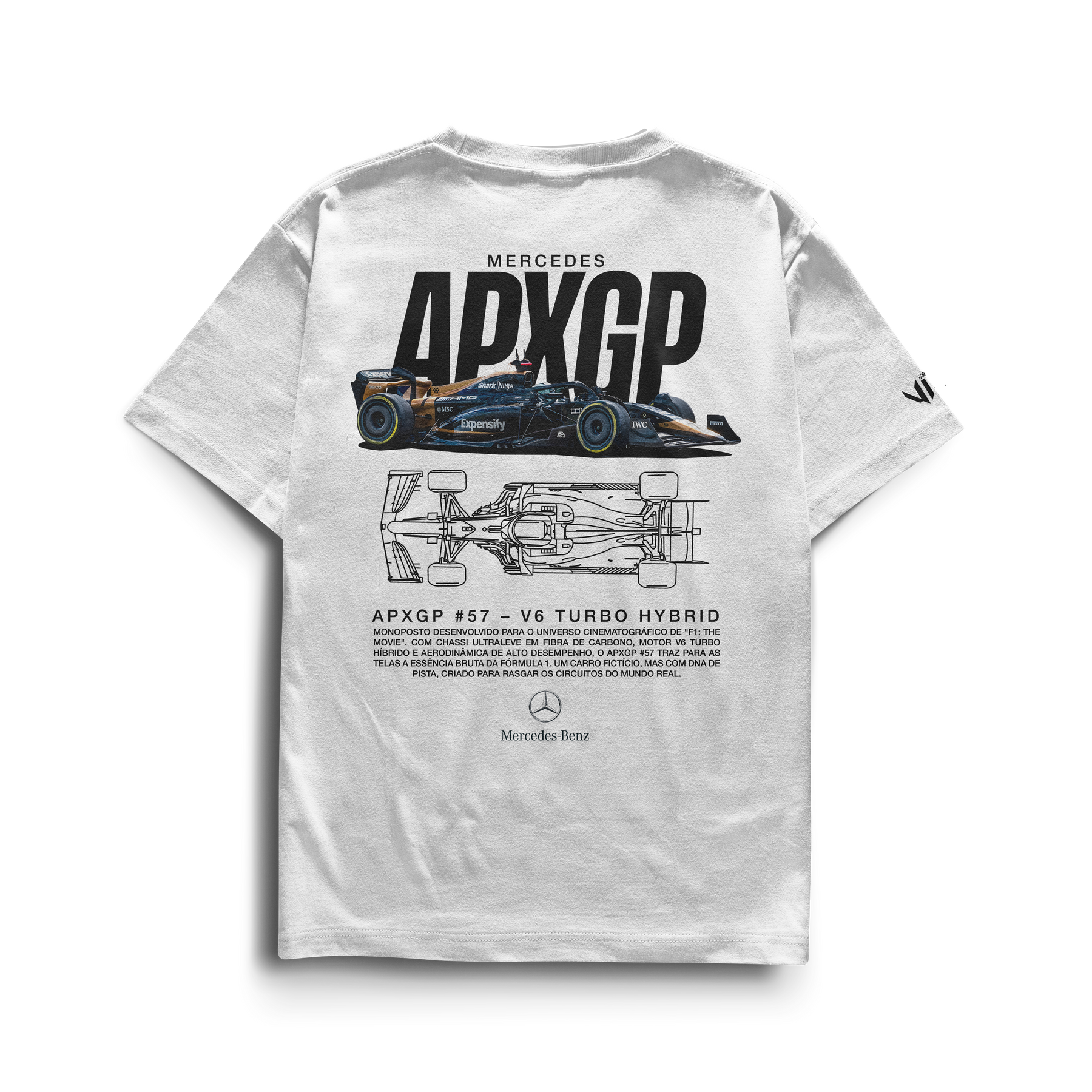 Camiseta APXGP Mercedes F1