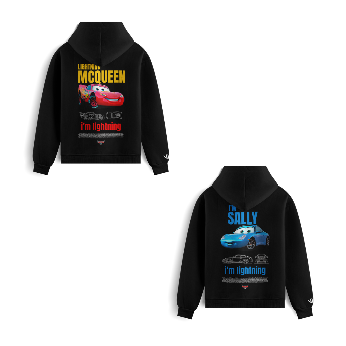 SALE Moletom Mcqueen e Sally