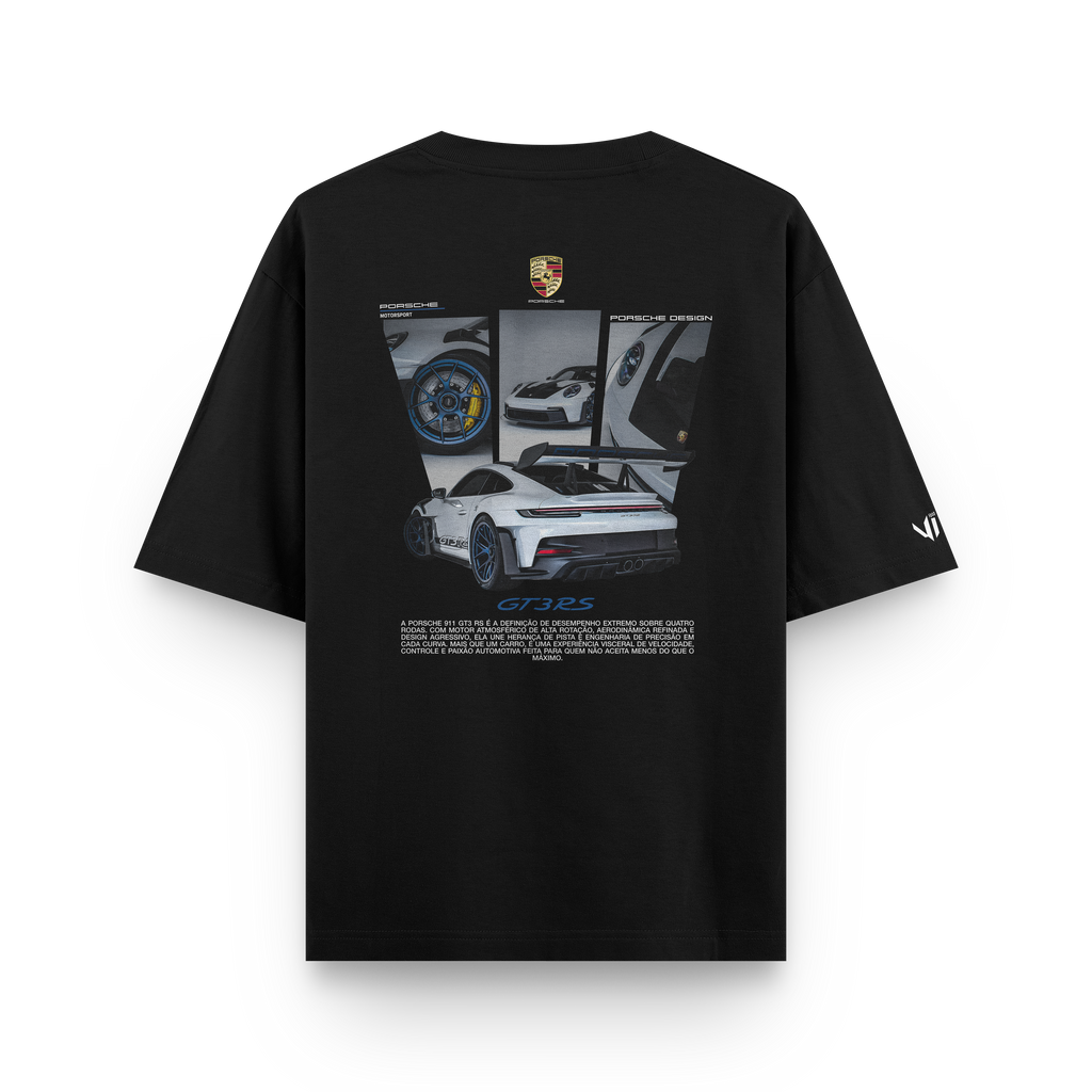 Camiseta Oversized Porsche Blue GT3rs