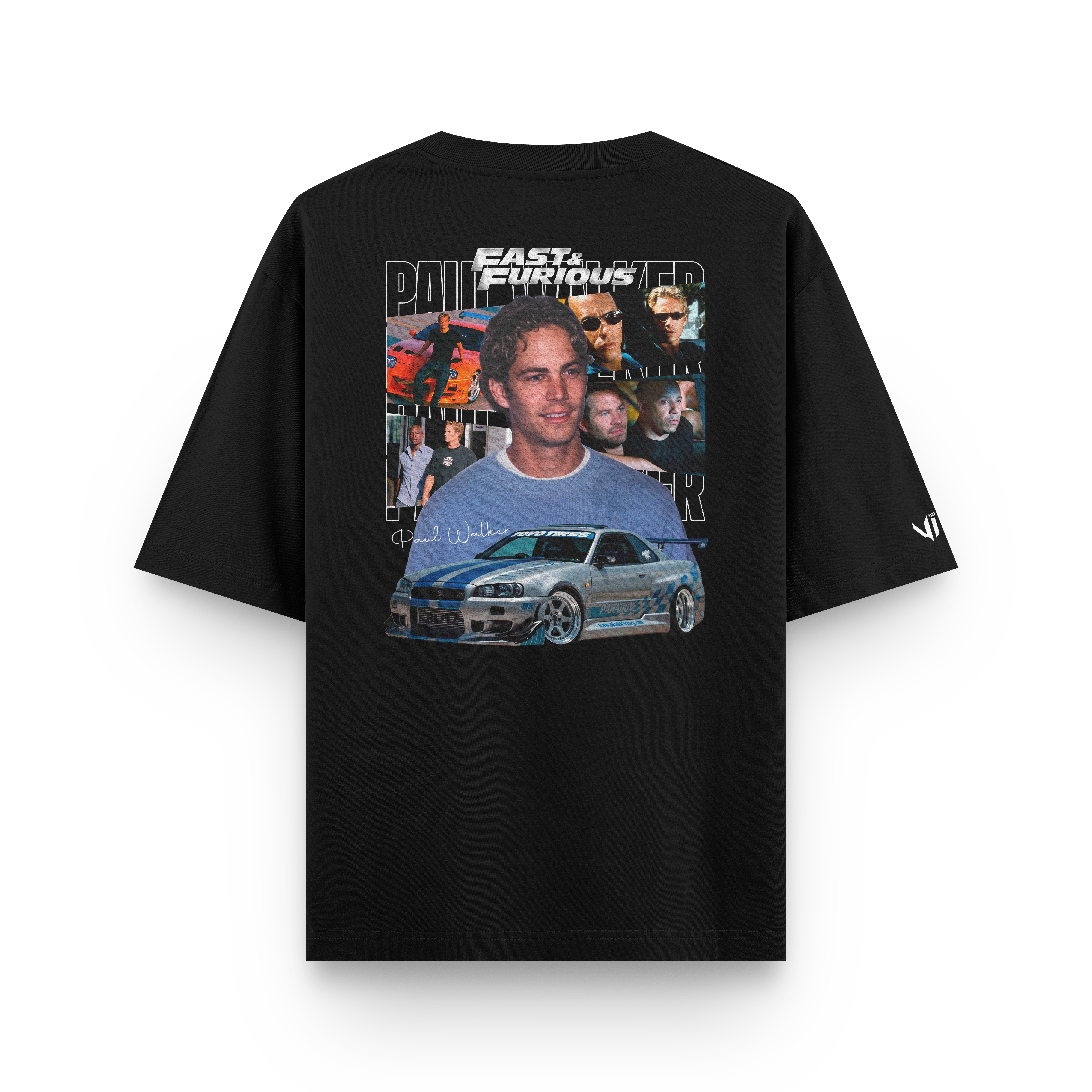 Camiseta Oversized Paul Walker