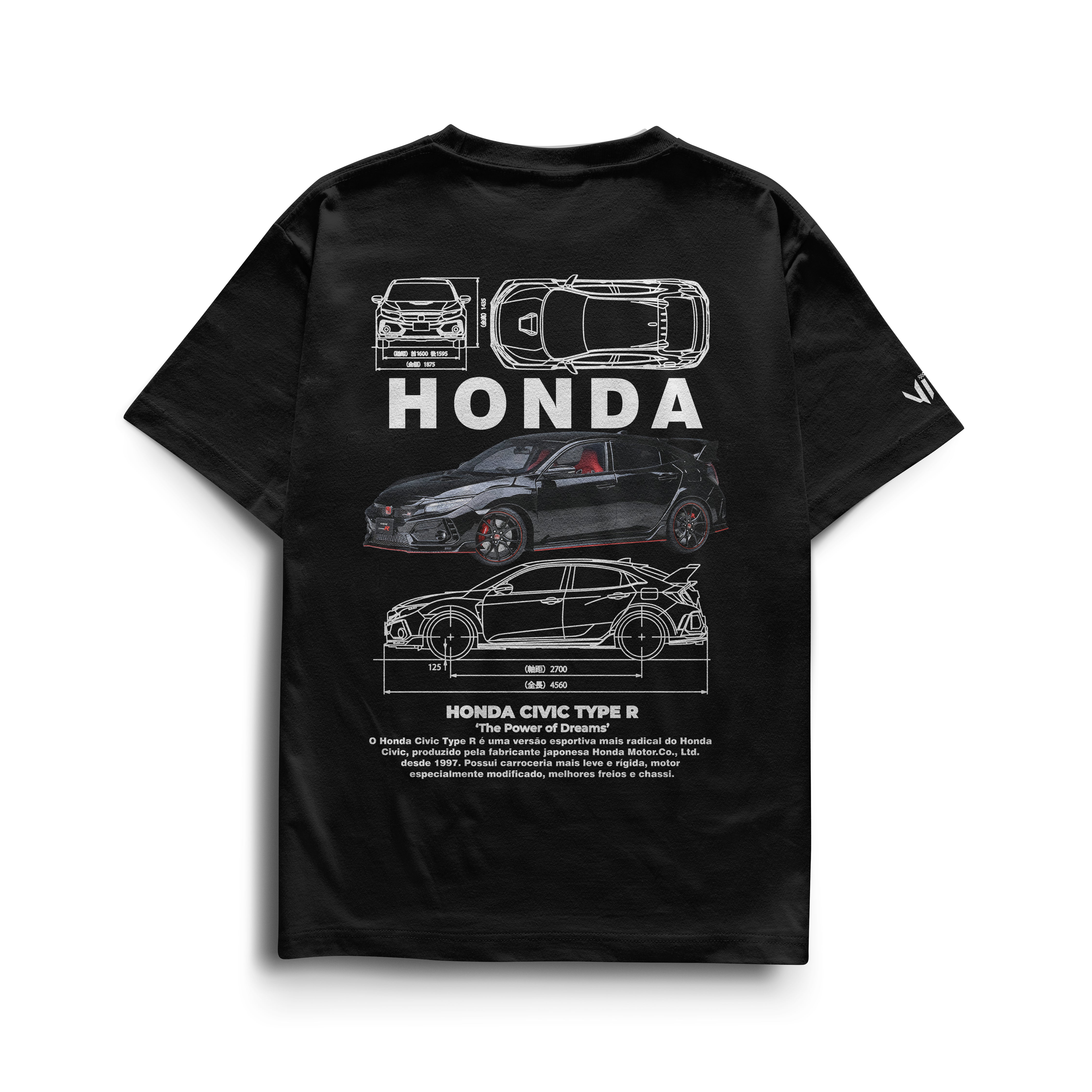 Camiseta Civic Type R