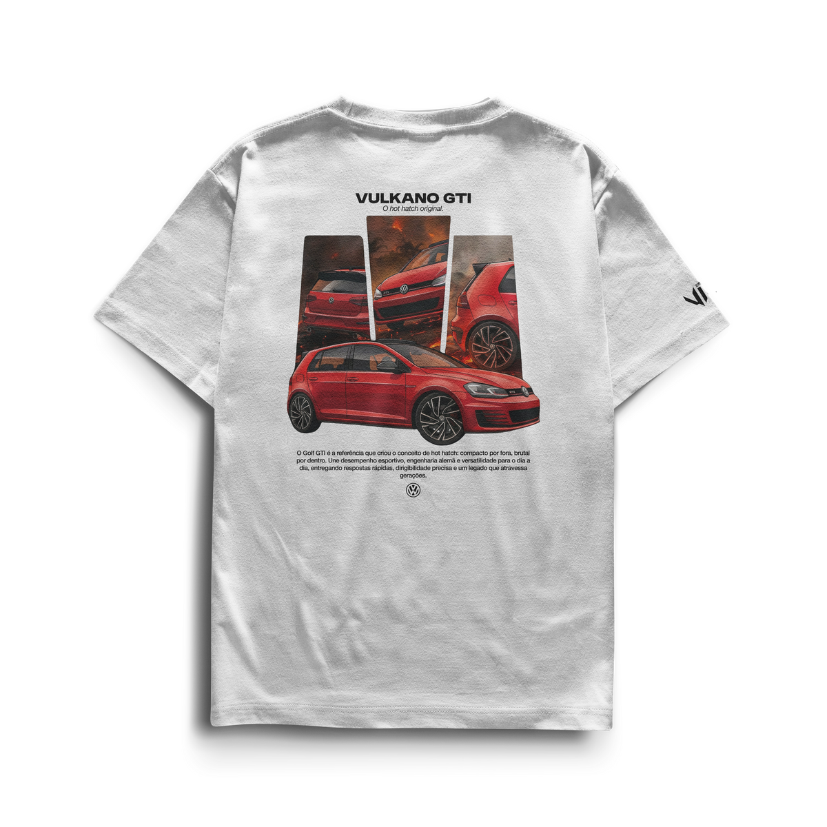 Camiseta Vulkano GTI Cartoon