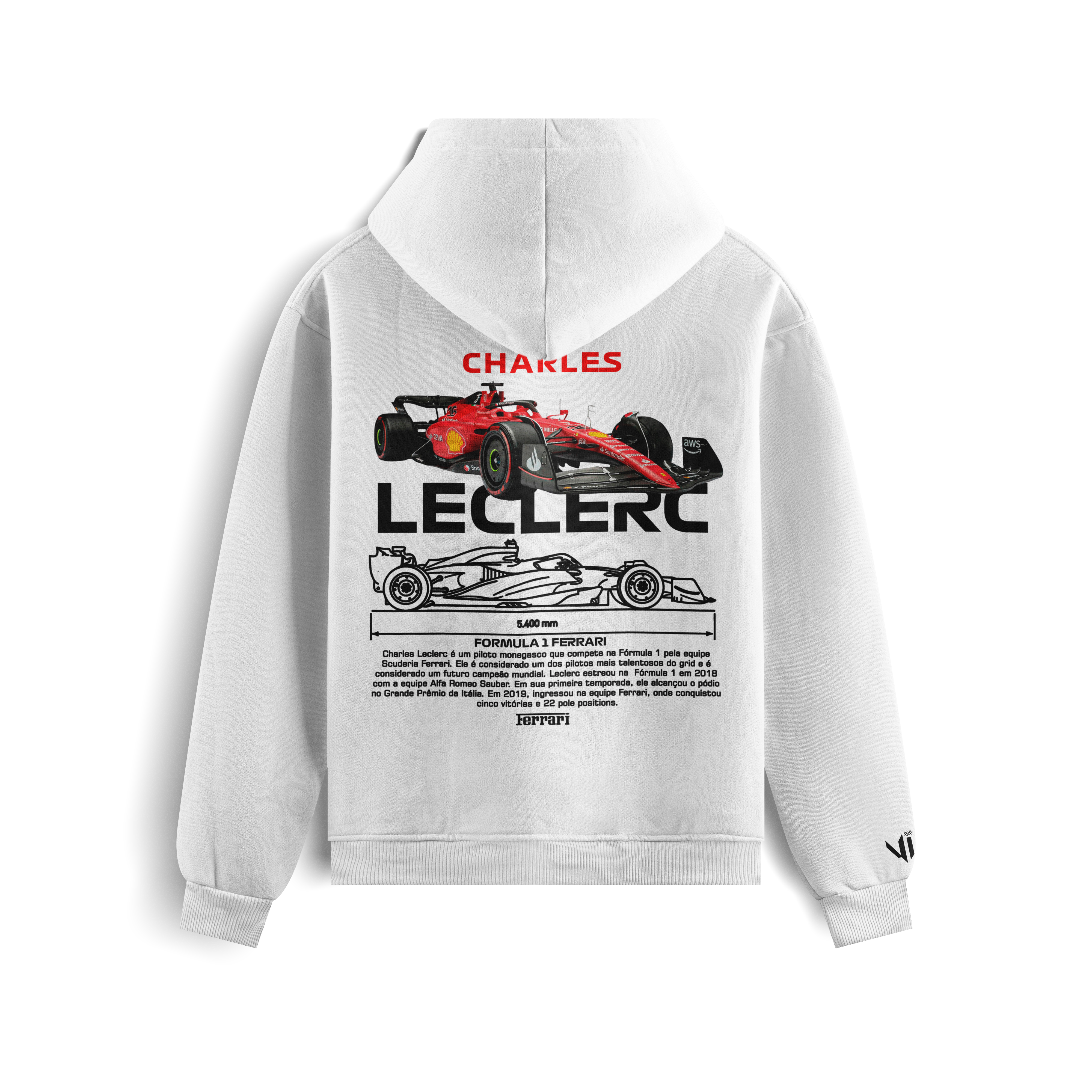 Moletom Charles Leclerc F1