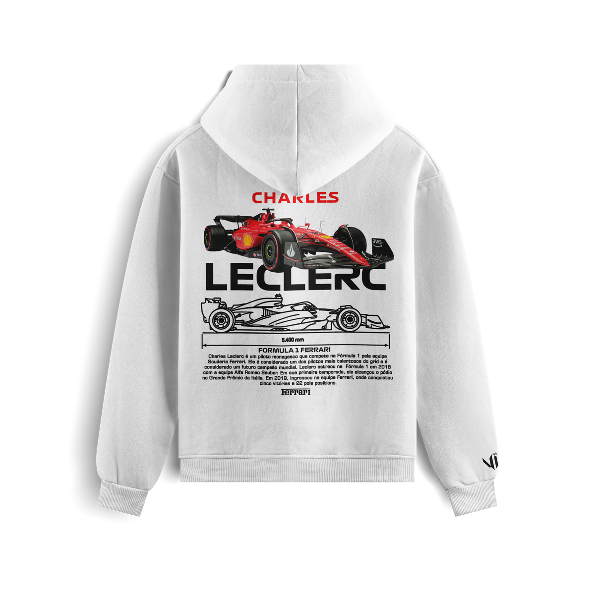 Moletom Charles Leclerc F1