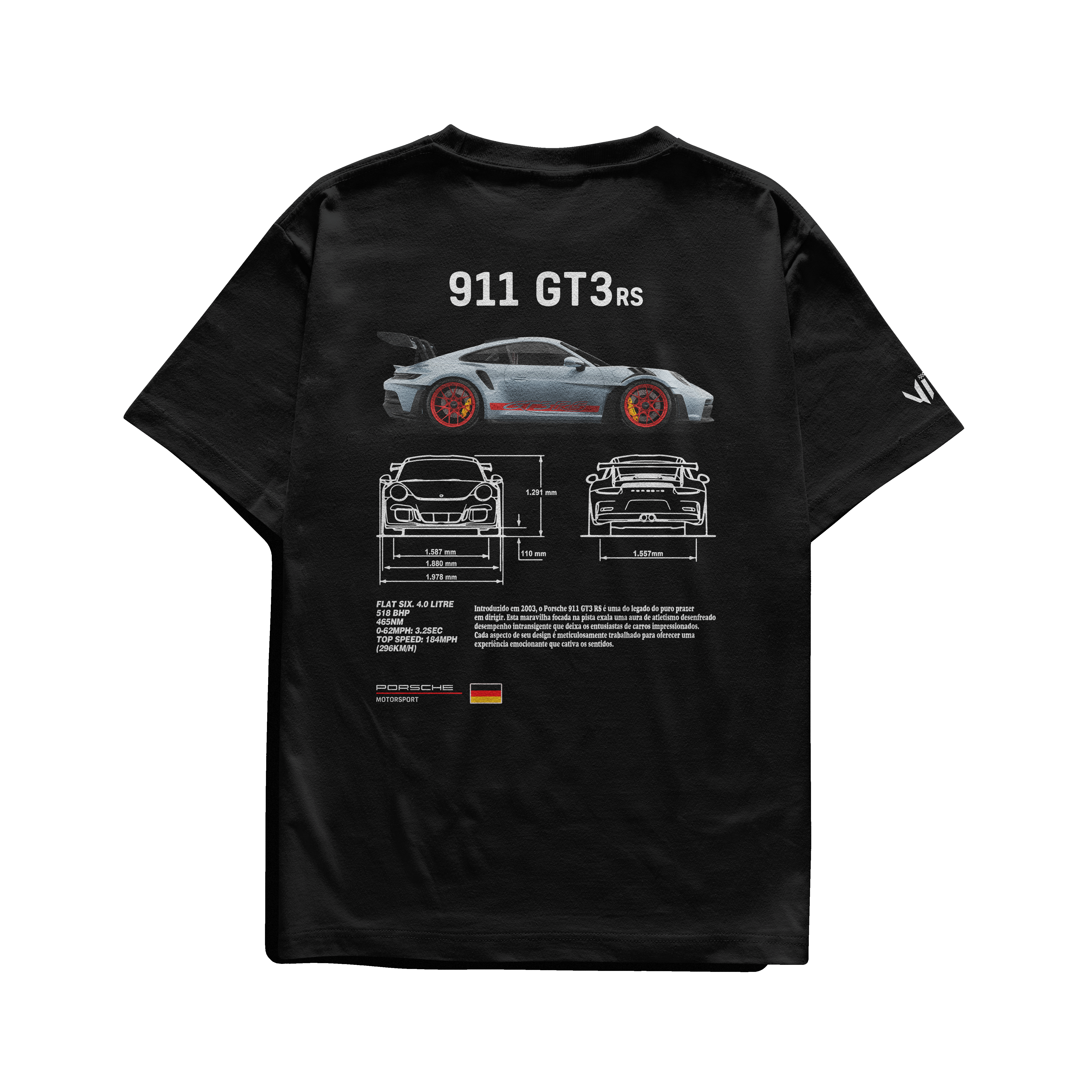 Camiseta Porsche Club