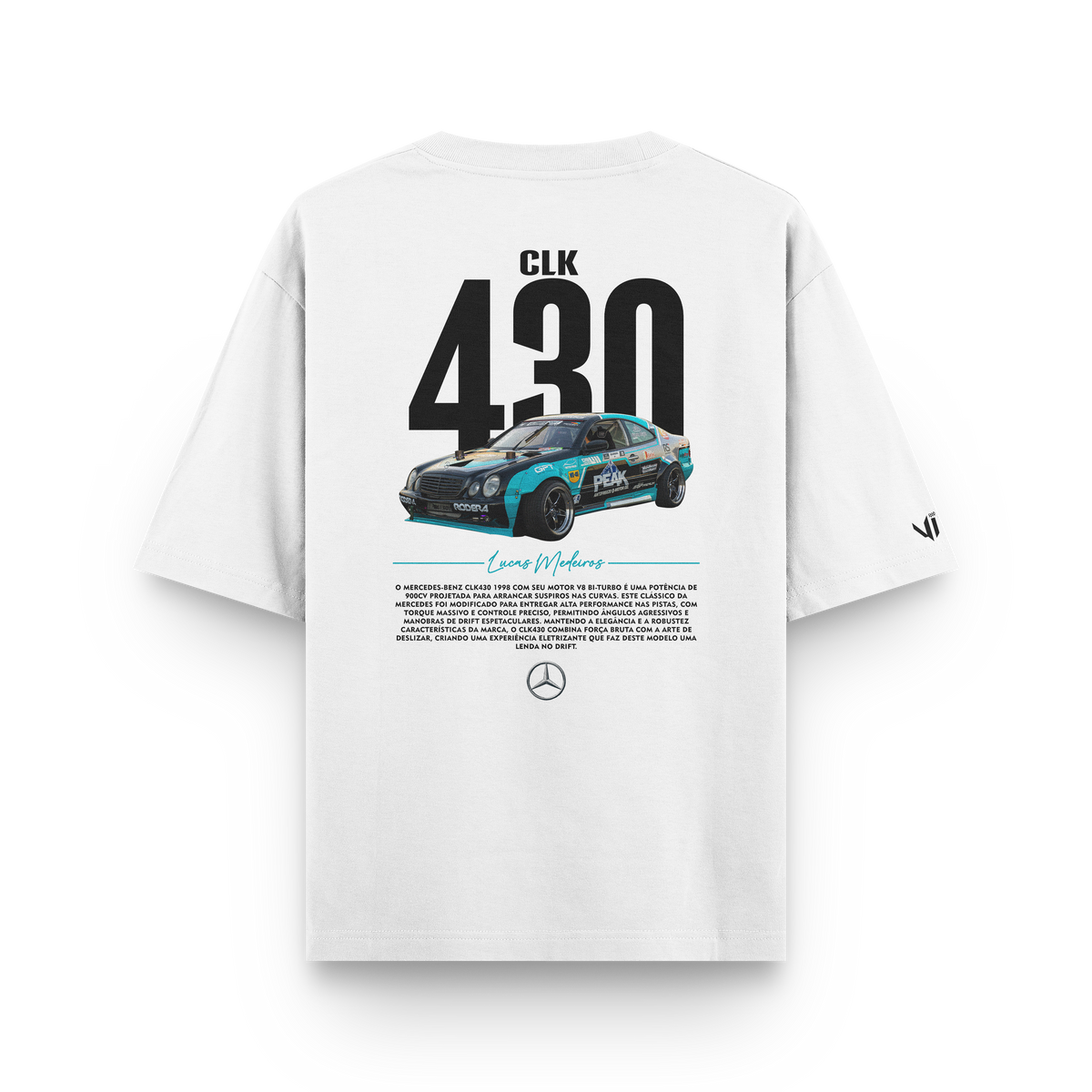 Camiseta Oversized Lucas Medeiros V6