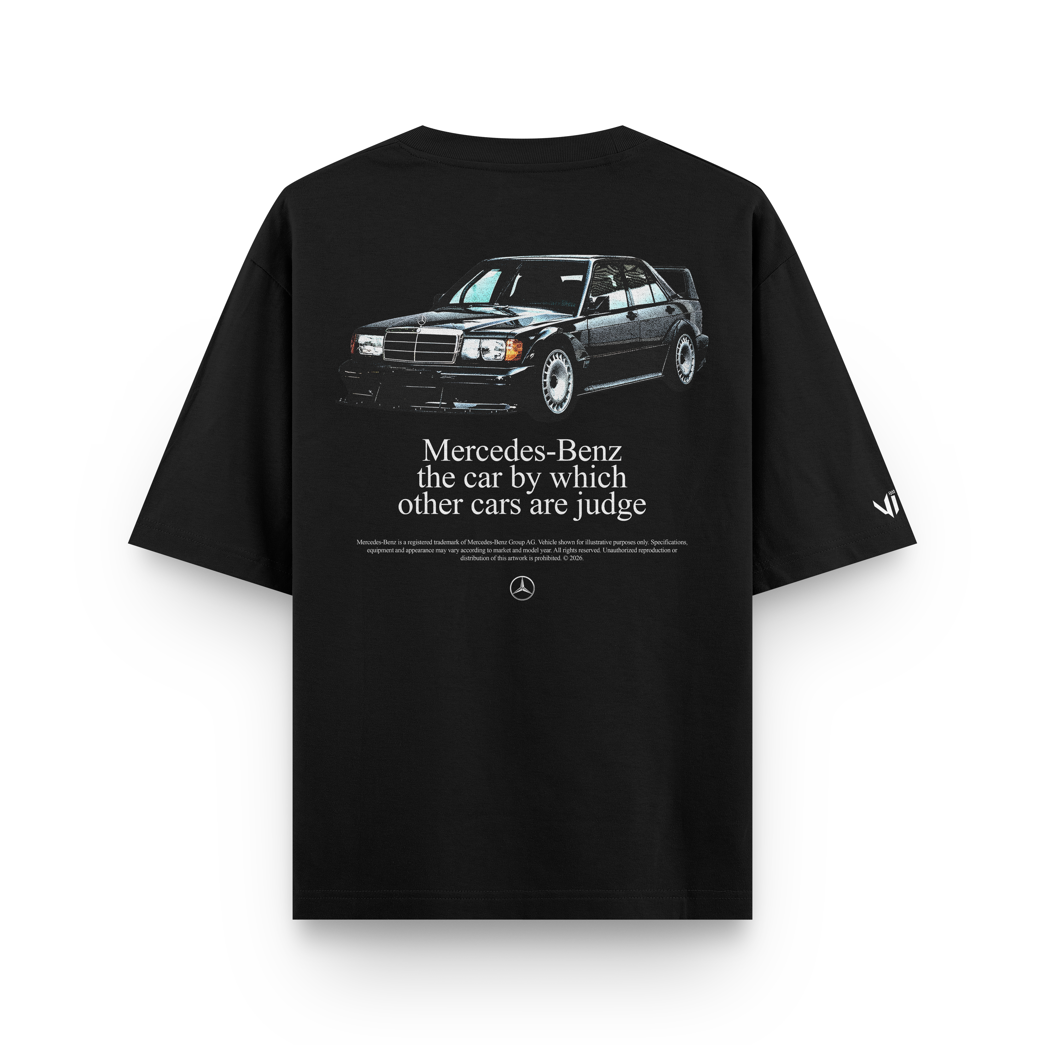 Camiseta Oversized Mercedes Benz Judge