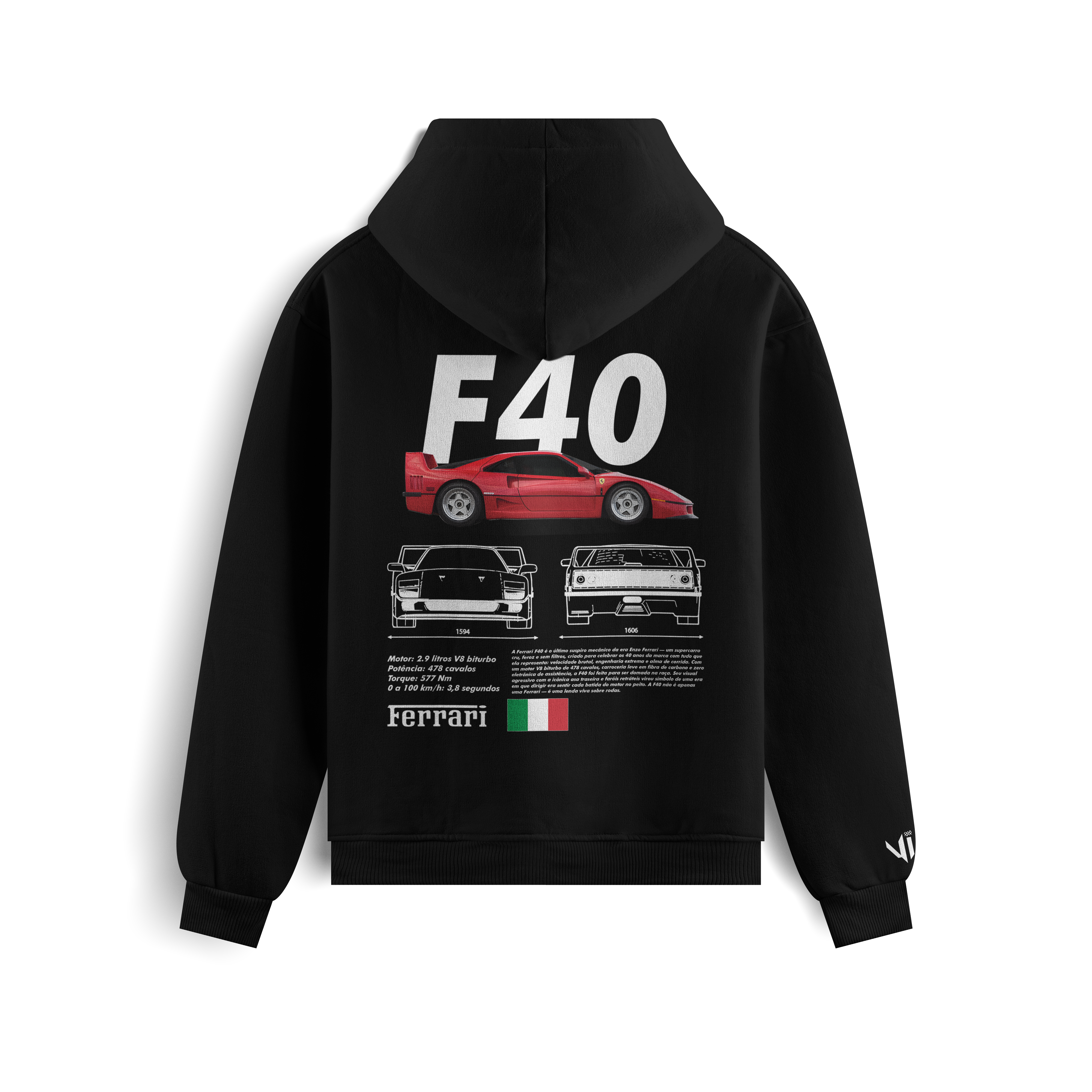 Moletom Ferrari F40