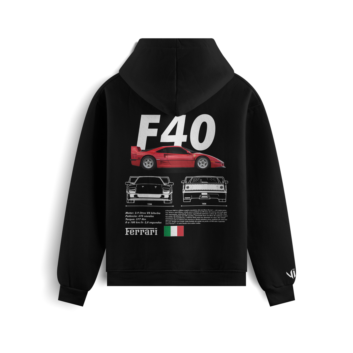 Moletom Ferrari F40