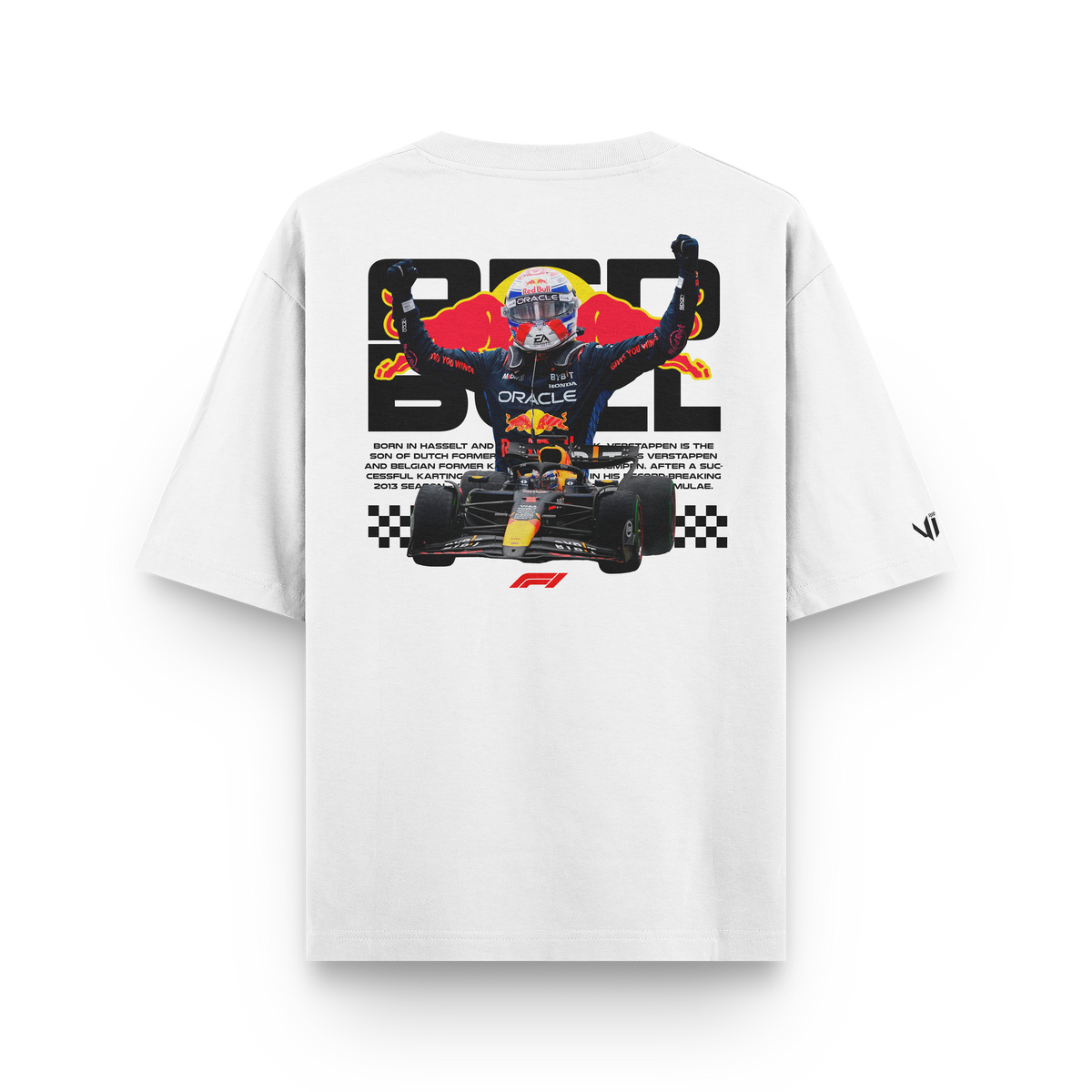 Camiseta Oversized Red Bull Verstappen