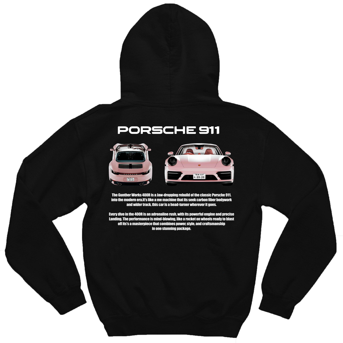 Moletom Porsche 911