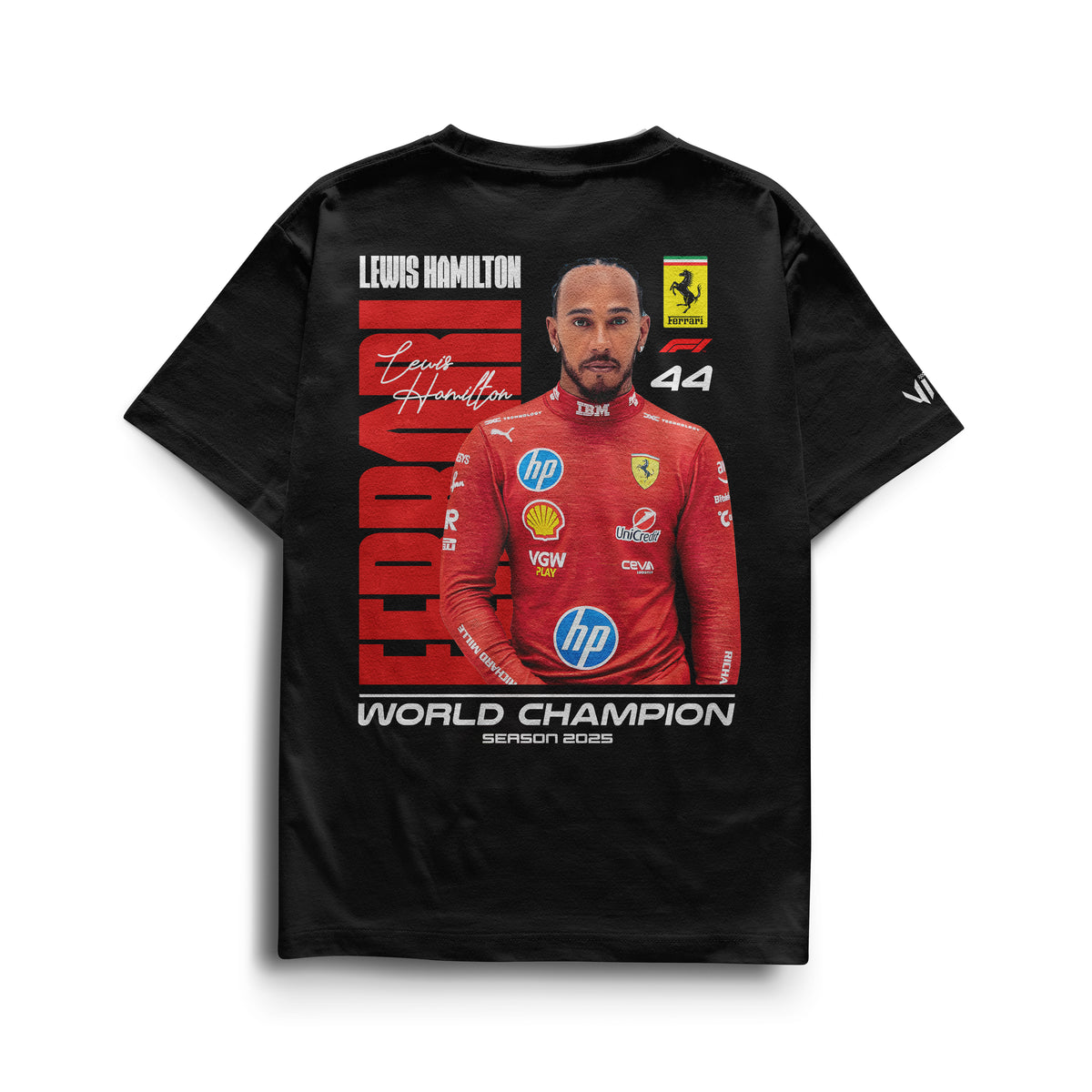 Camiseta Lewis Hamilton World Champion