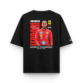 Camiseta Oversized Lewis Hamilton World Champion
