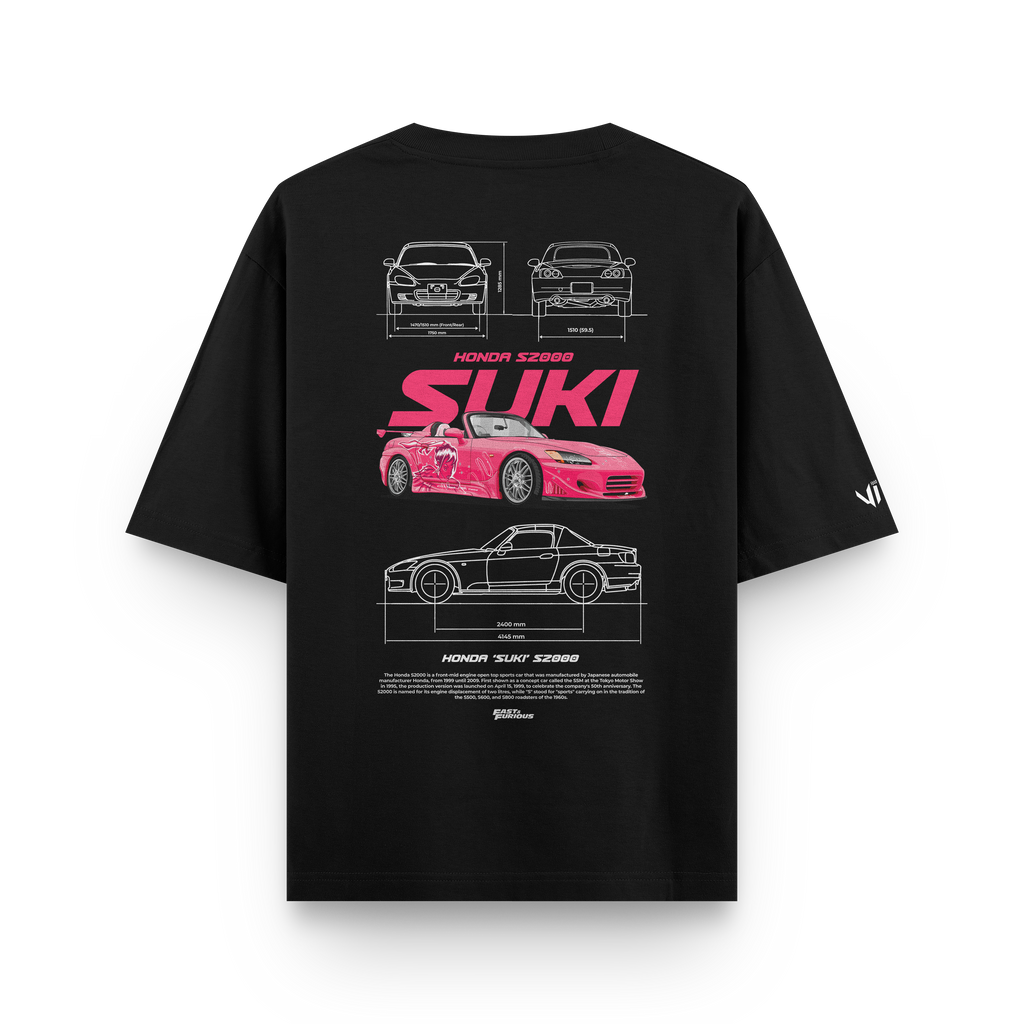 Camiseta Oversized Suki S2000