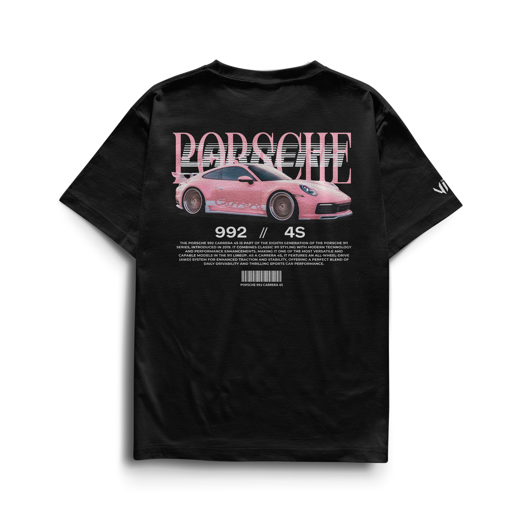 Camiseta Porsche Carrera Pink