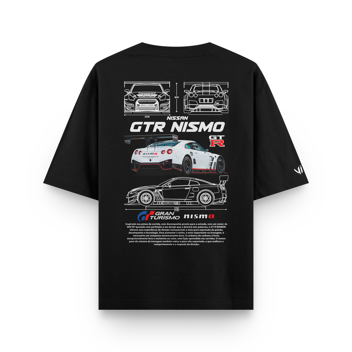 Camiseta Oversized GTR Nismo