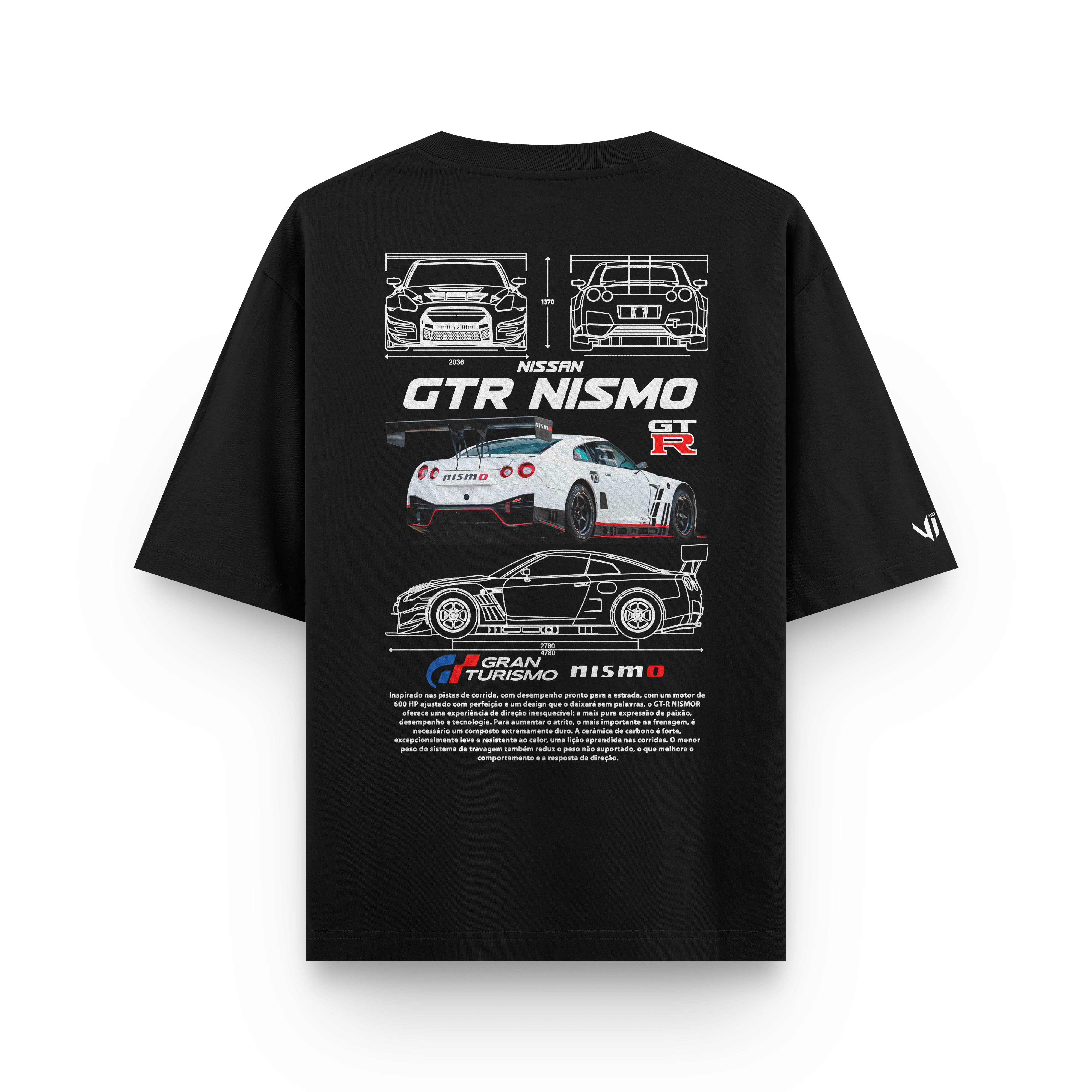 Camiseta Oversized GTR Nismo