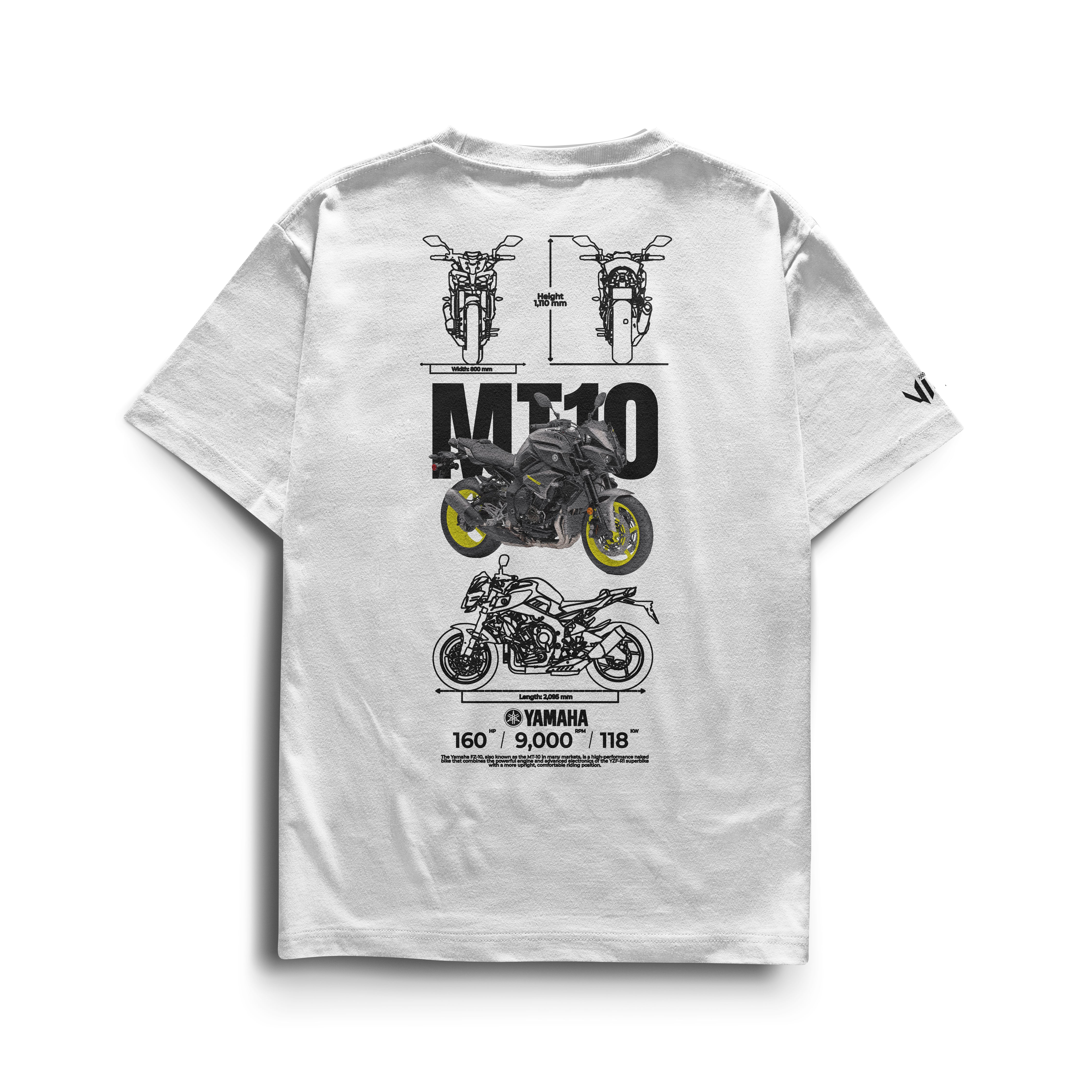 Camiseta Yamaha MT10