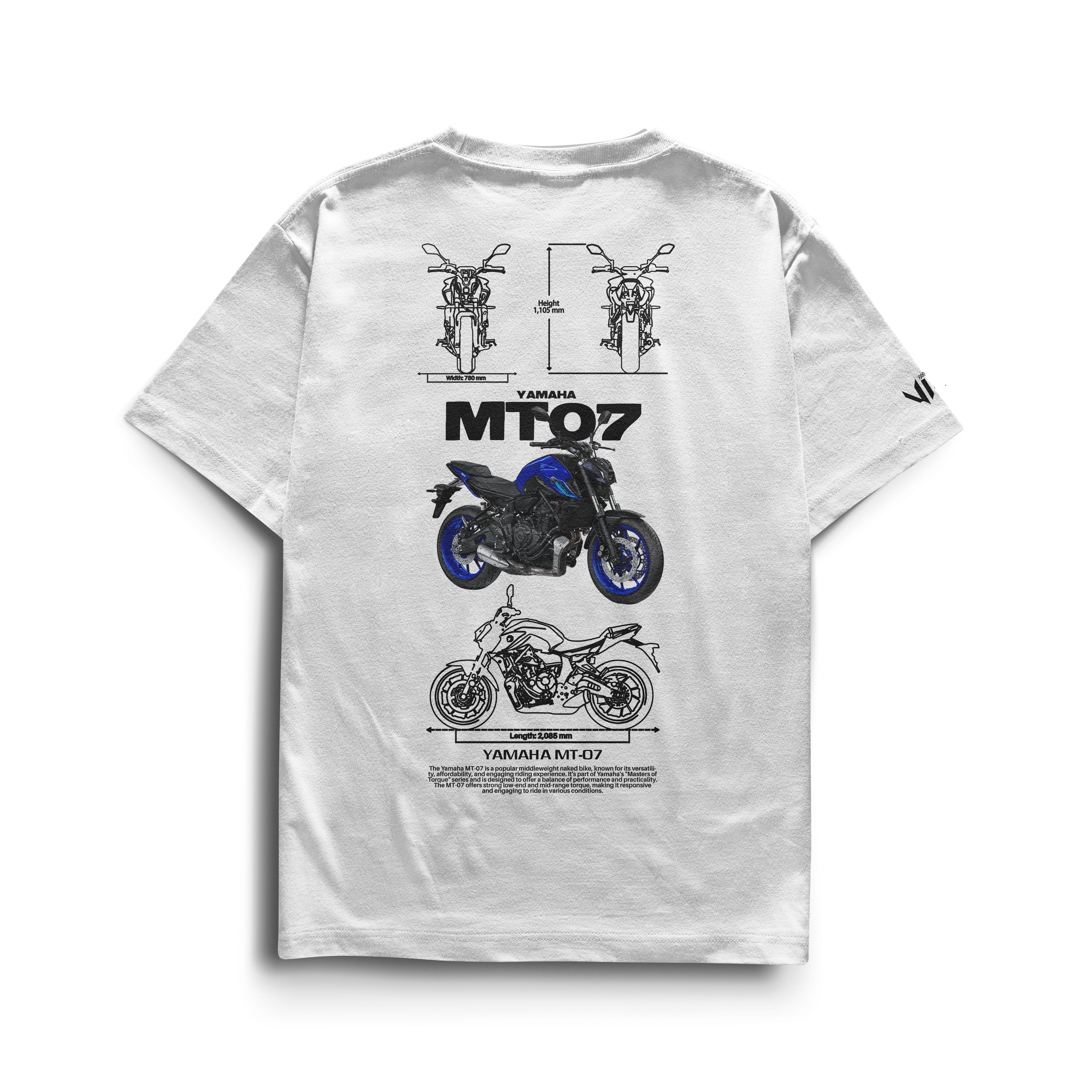 Camiseta Yamaha MT07