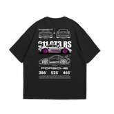 Camiseta Oversized Porsche GT3rs Pink