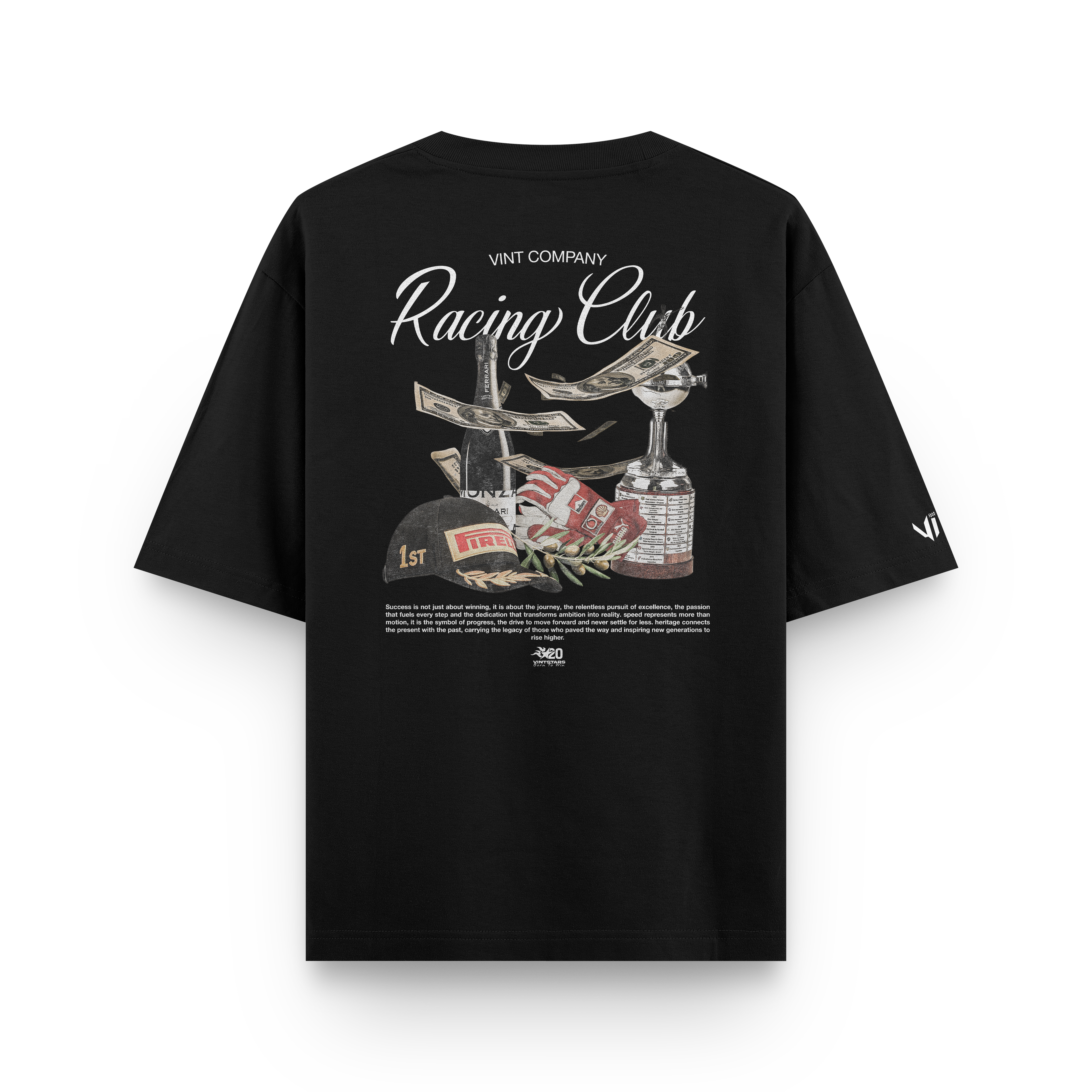 Camiseta Oversized Racing Club