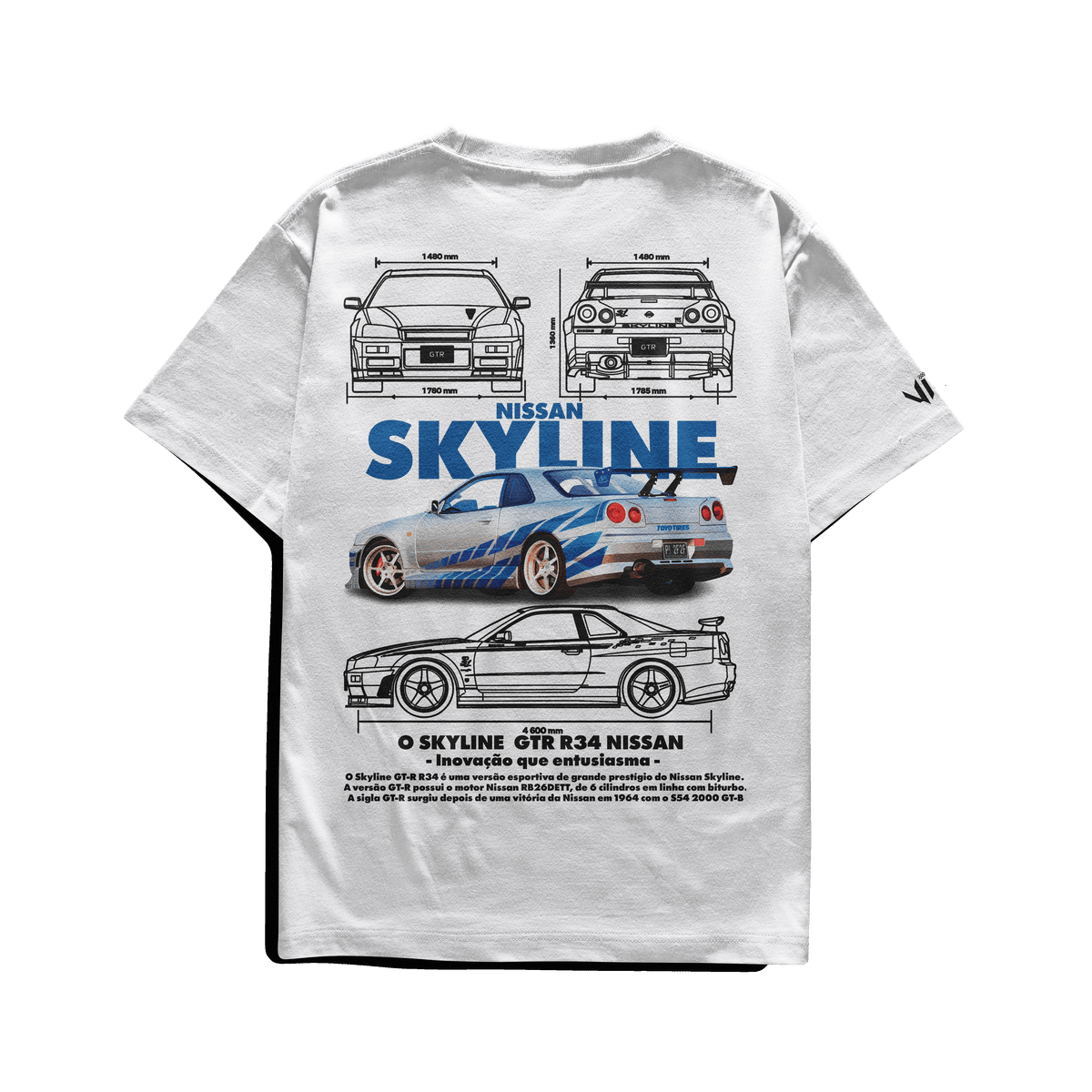 Camiseta Skyline