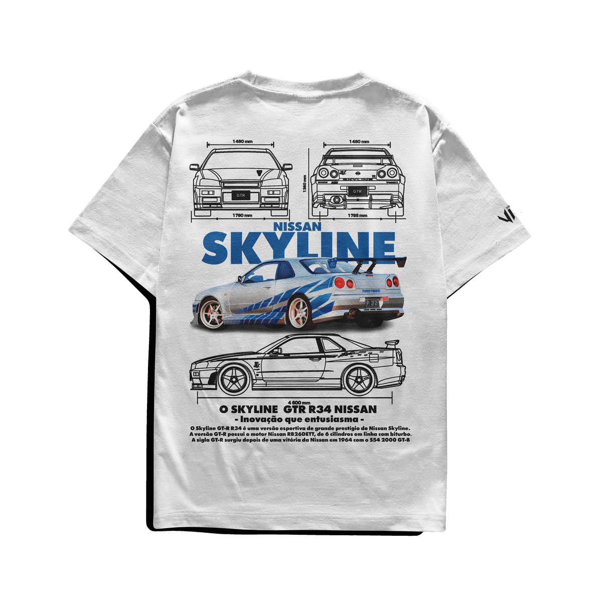 Camiseta Skyline