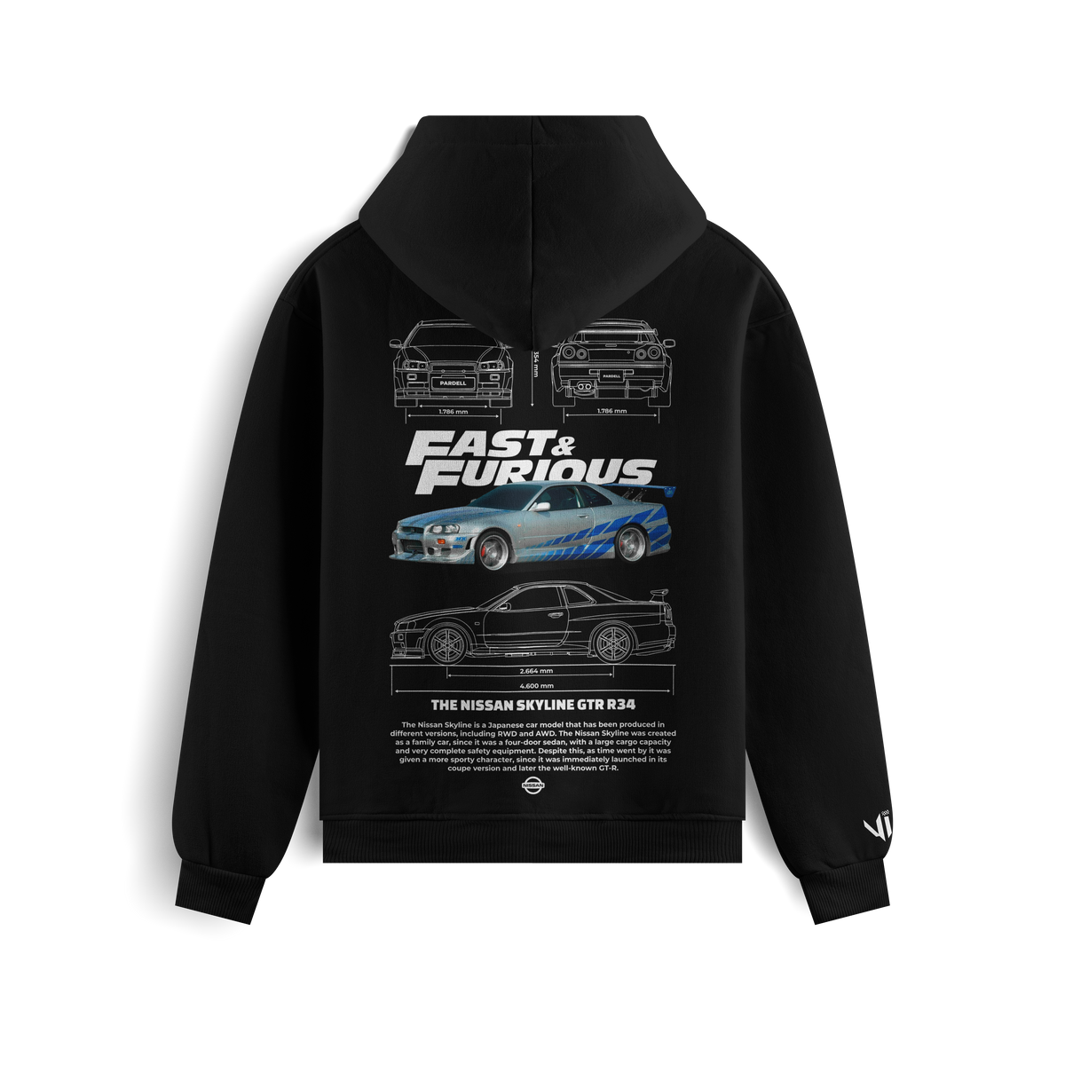 Moletom Skyline Fast and Furious