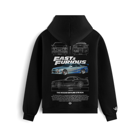 Moletom Skyline Fast and Furious